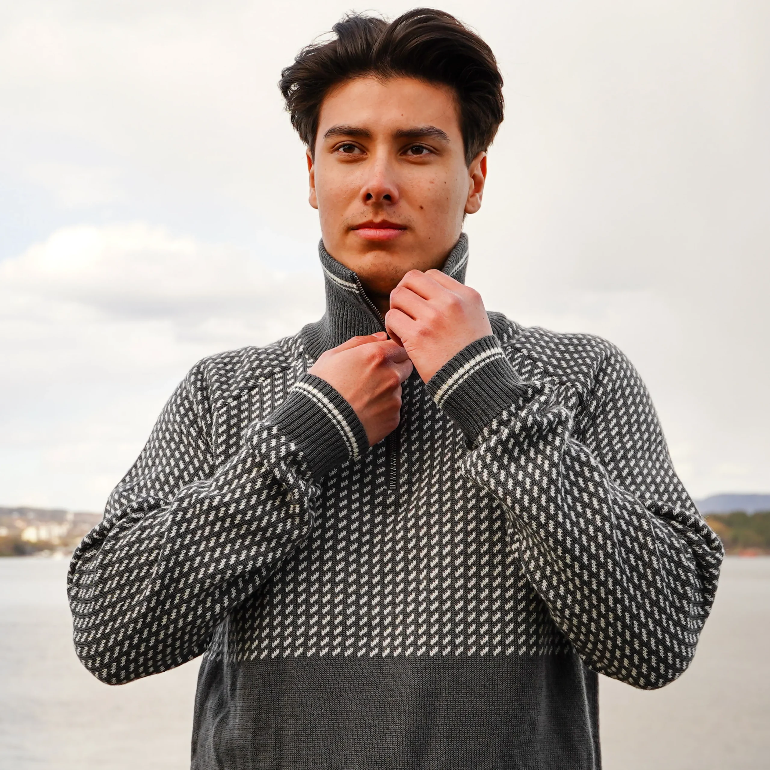 Alvdal Wool Half Zip - Bergans
