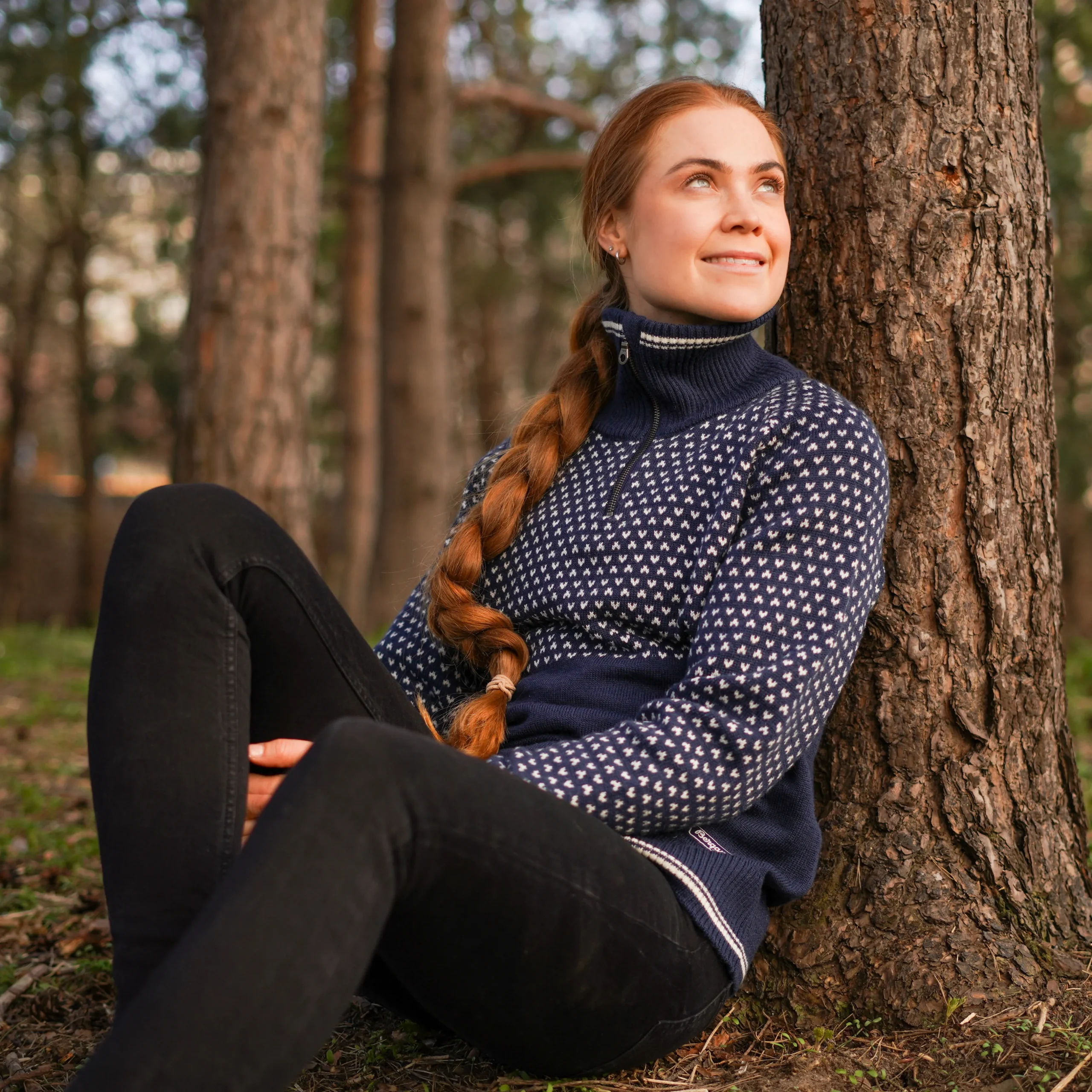 Alvdal Wool W Half Zip - Bergans