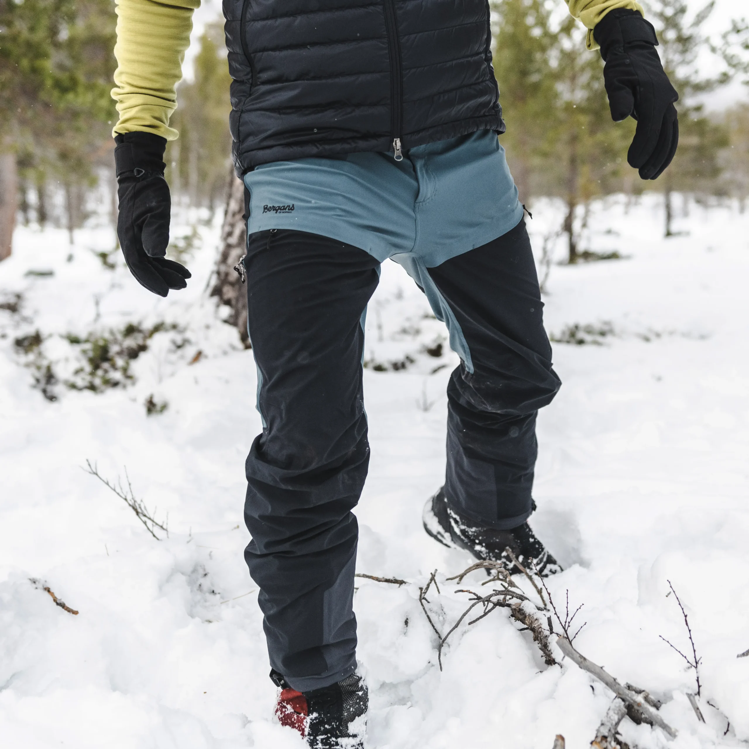 Bekkely Hybrid Pants - Bergans