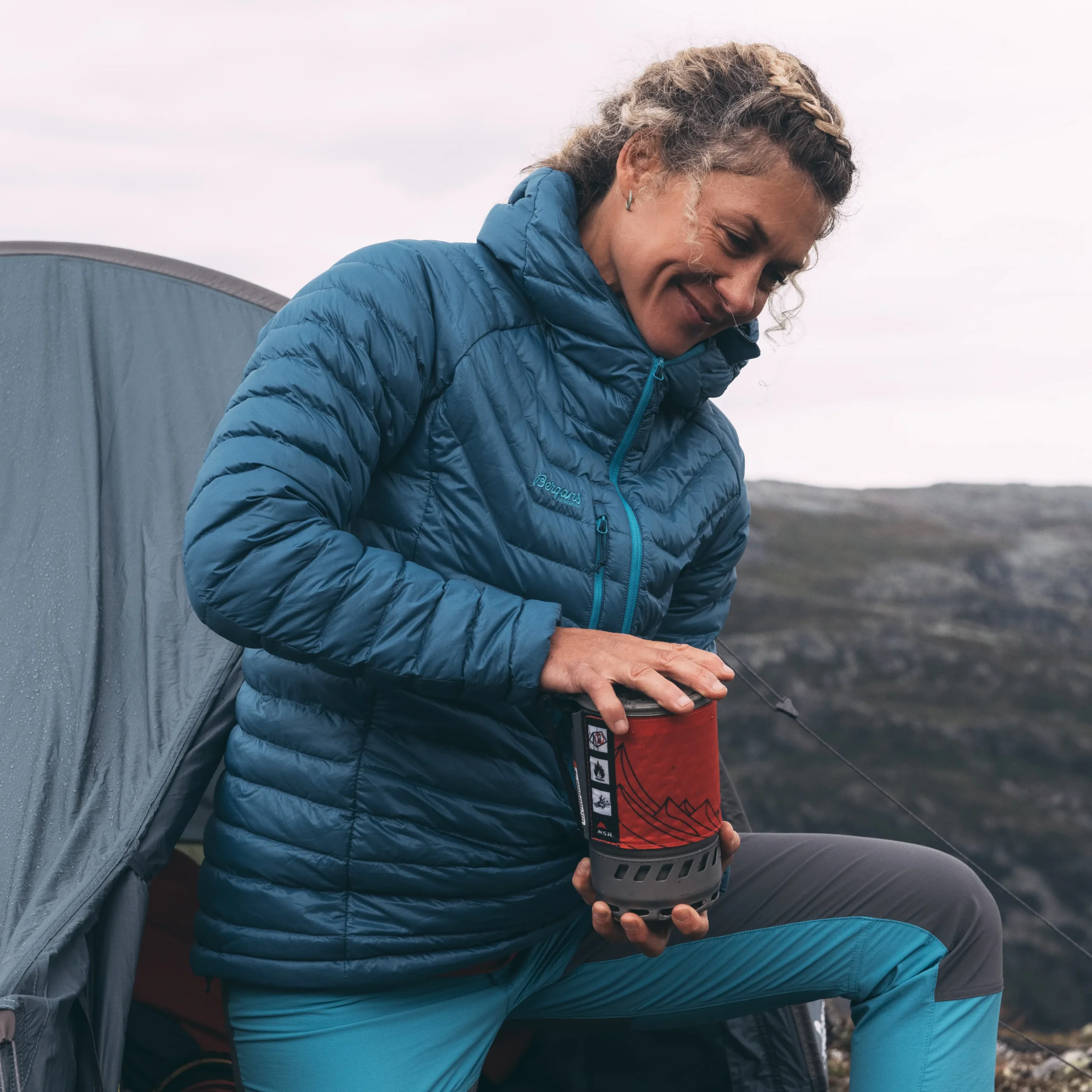 Cecilie Down Light Anorak - Bergans