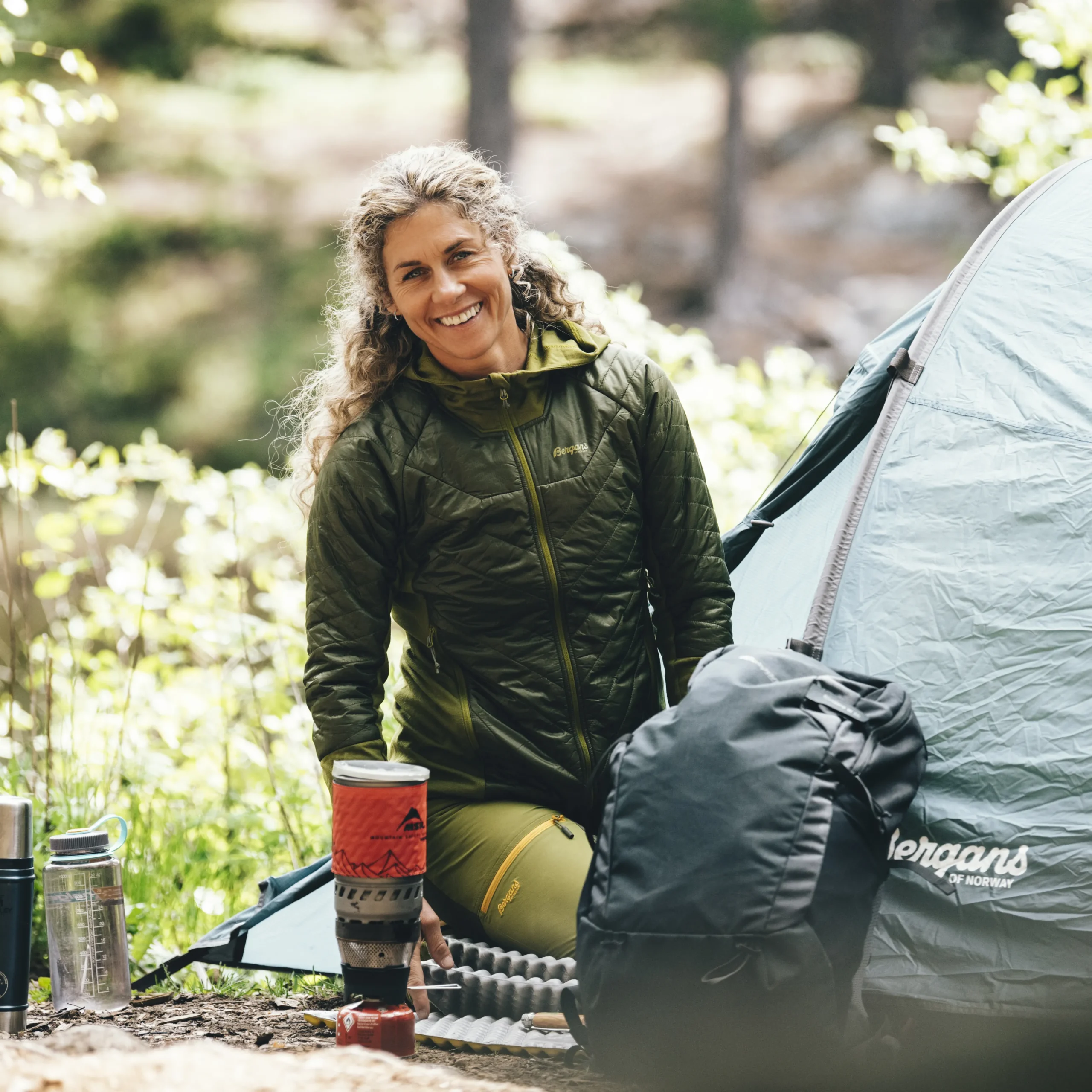 Cecilie Light Insulated Hybrid Jacket - Bergans