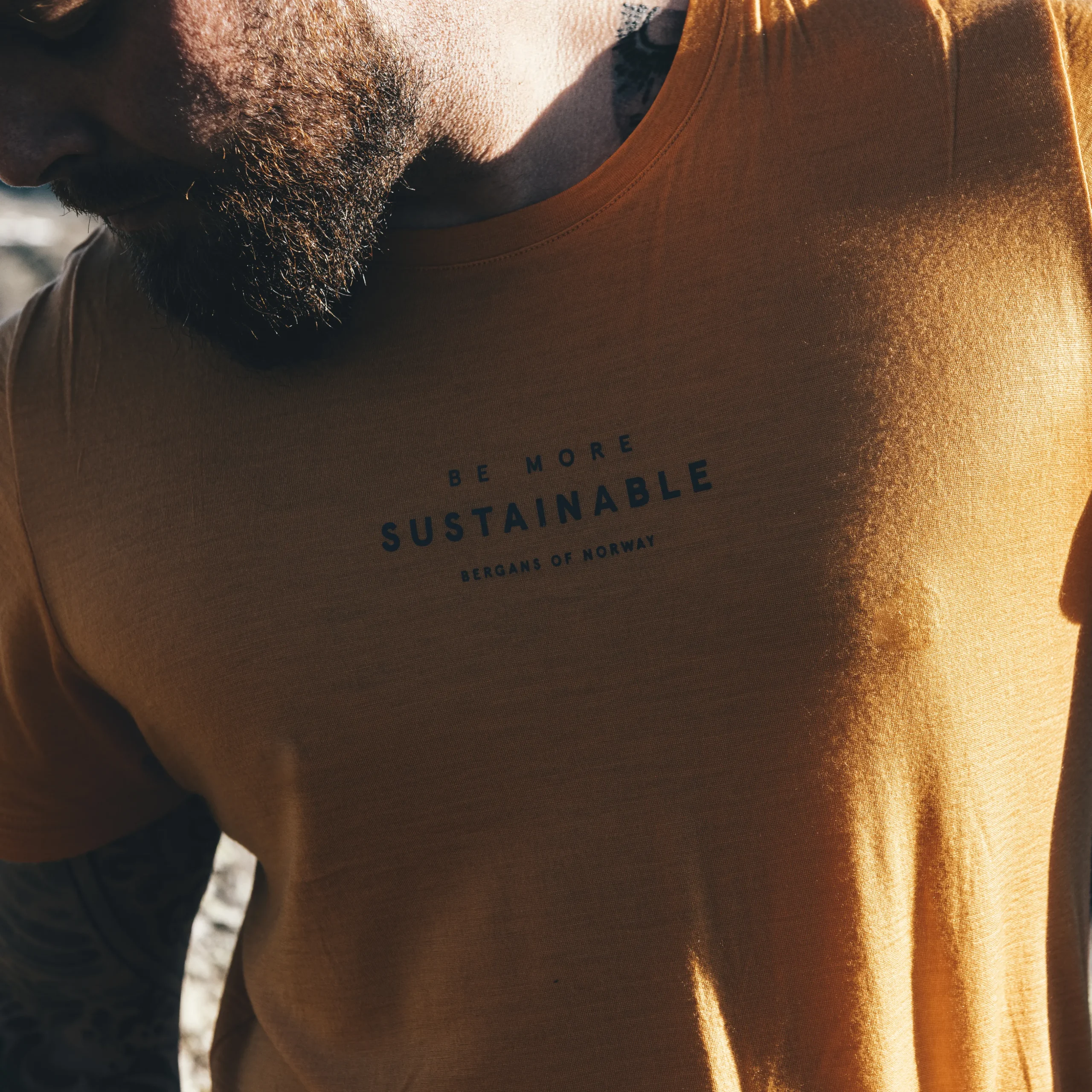 Graphic Wool Tee - Bergans