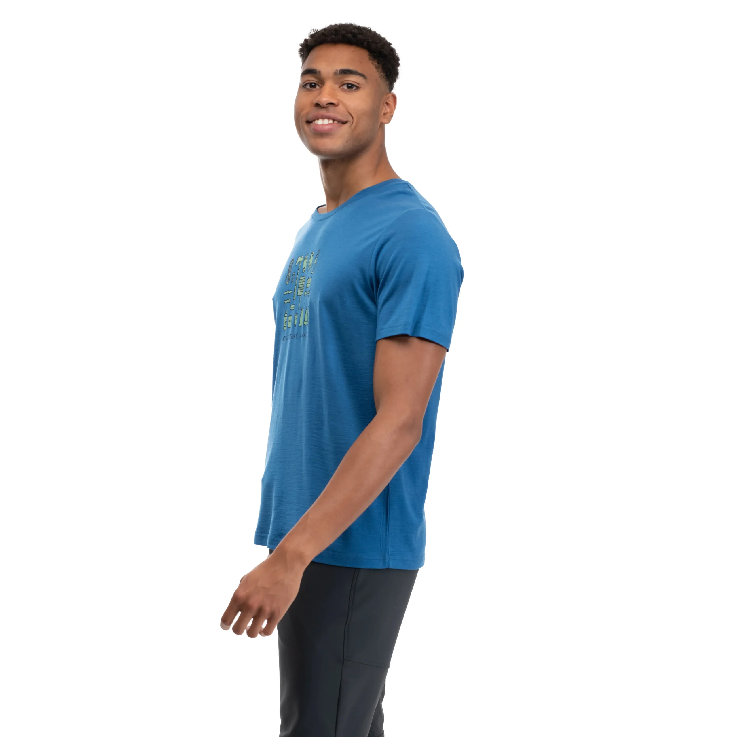Graphic Wool Tee - Bergans