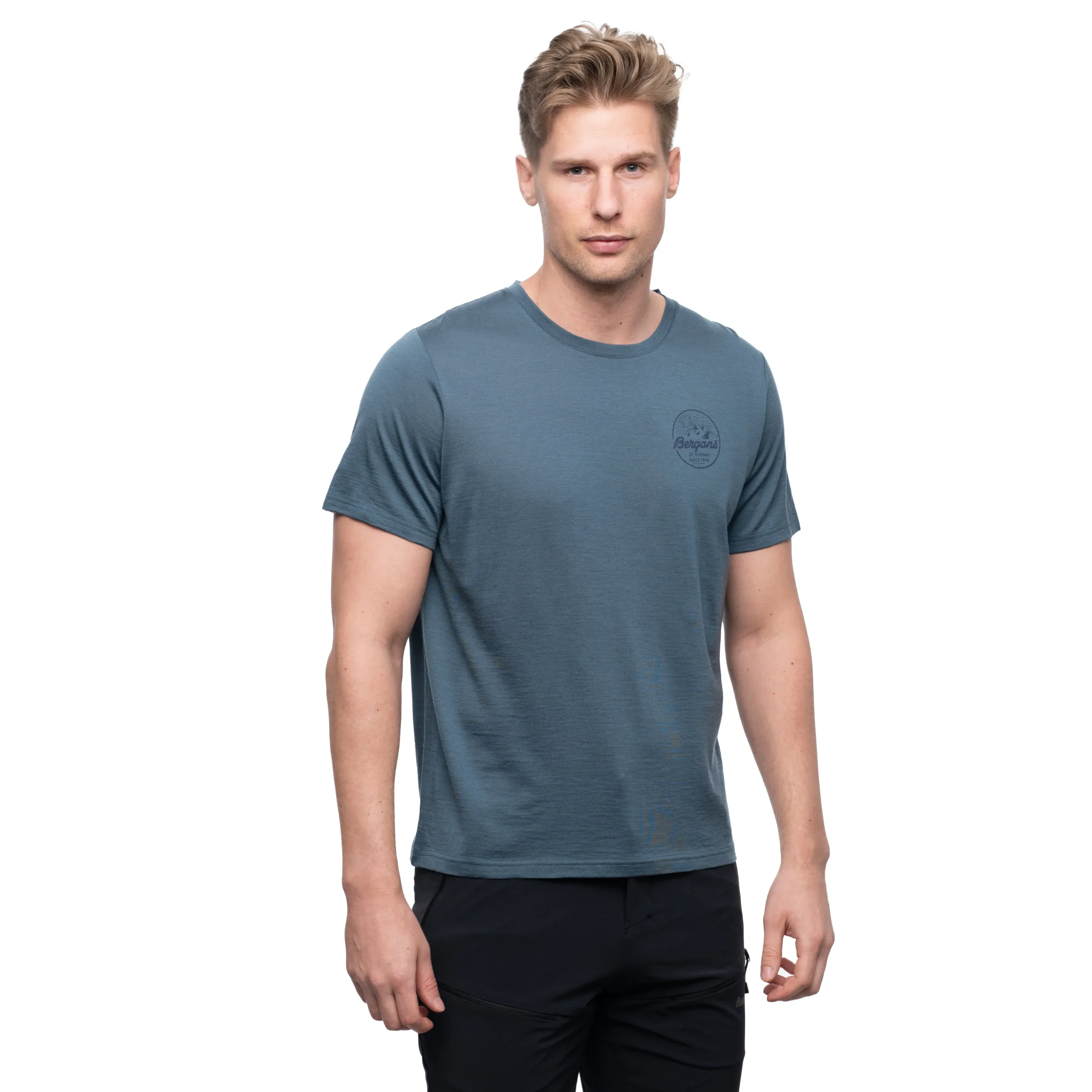 Graphic Wool Tee - Bergans