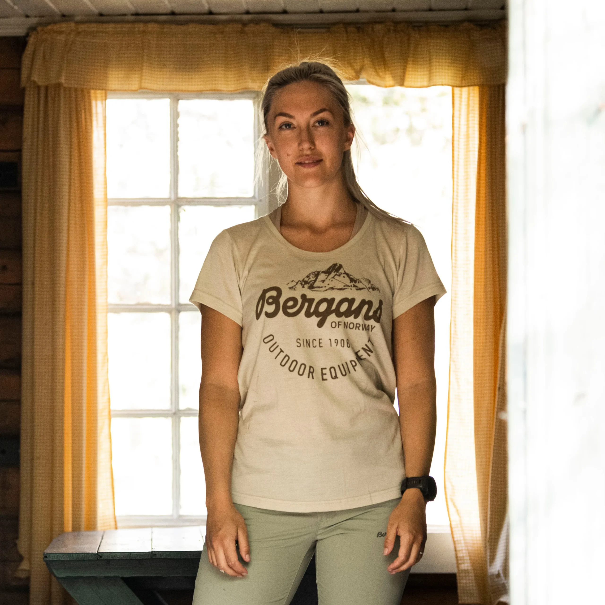 Graphic Wool W Tee - Bergans