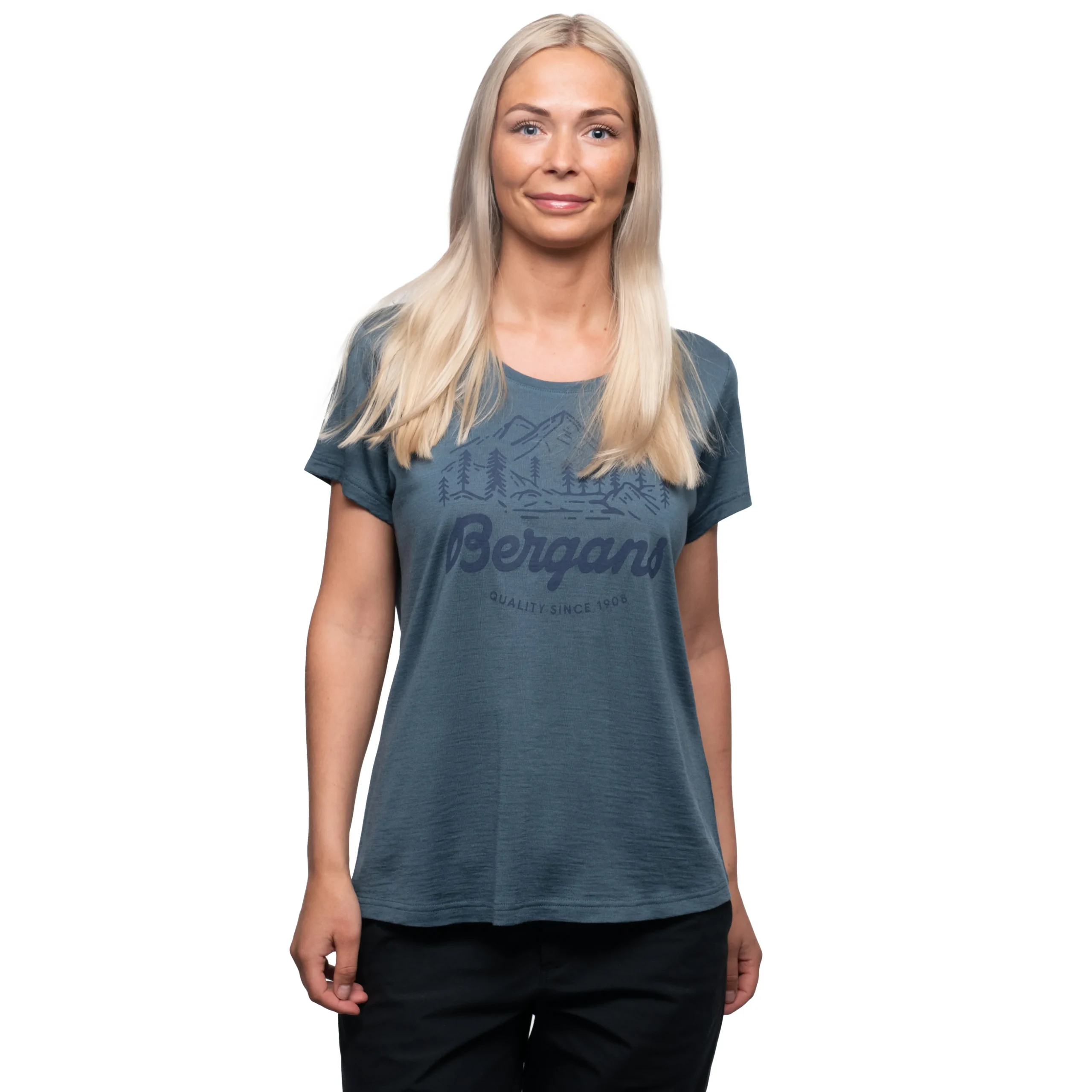 Graphic Wool W Tee - Bergans