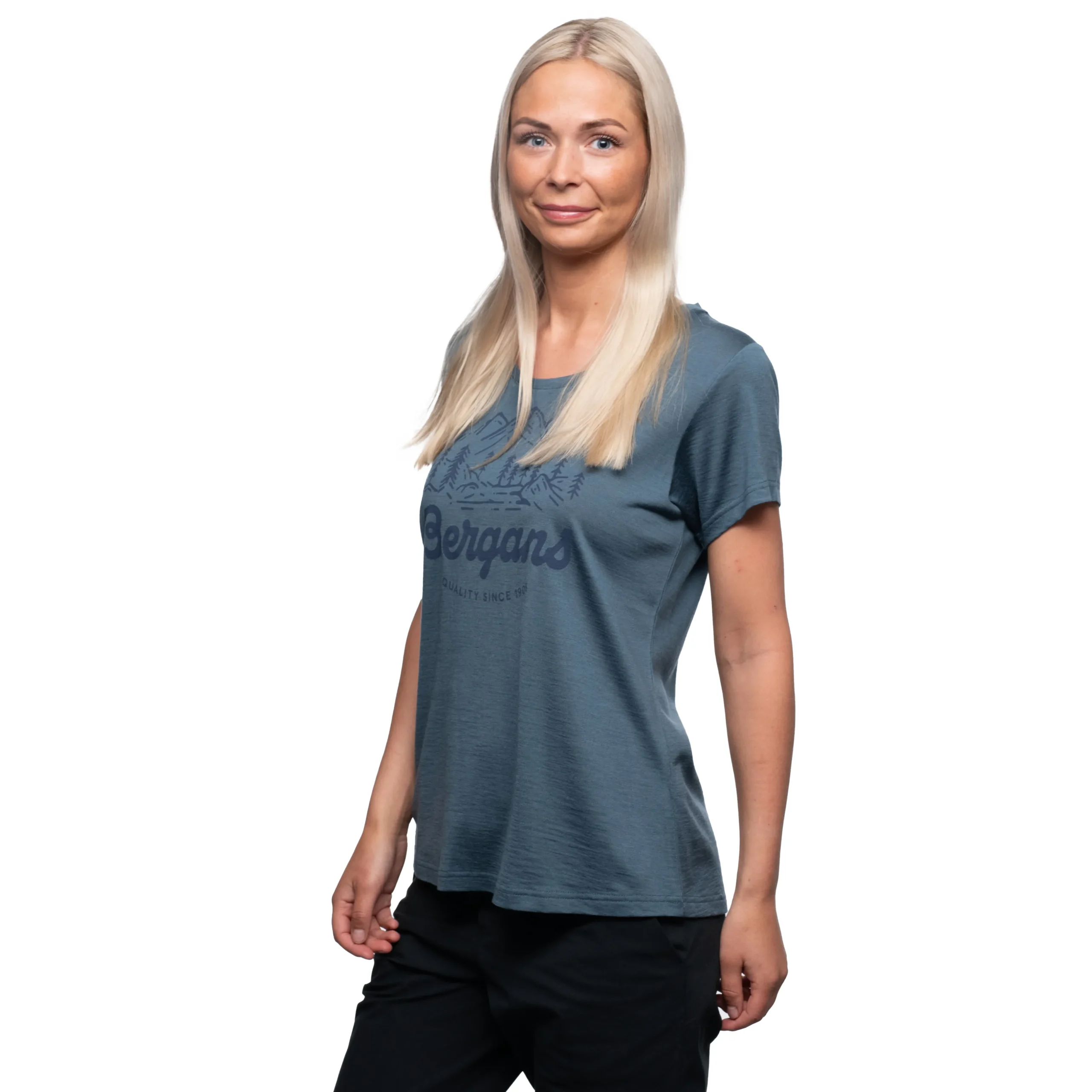 Graphic Wool W Tee - Bergans