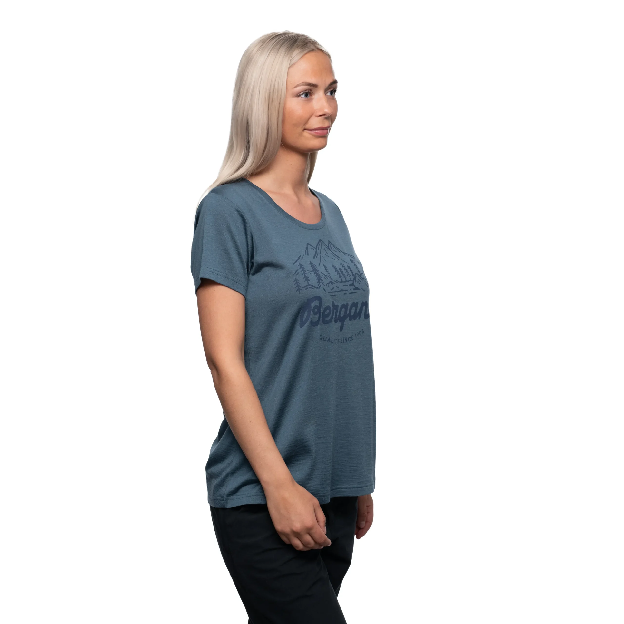 Graphic Wool W Tee - Bergans