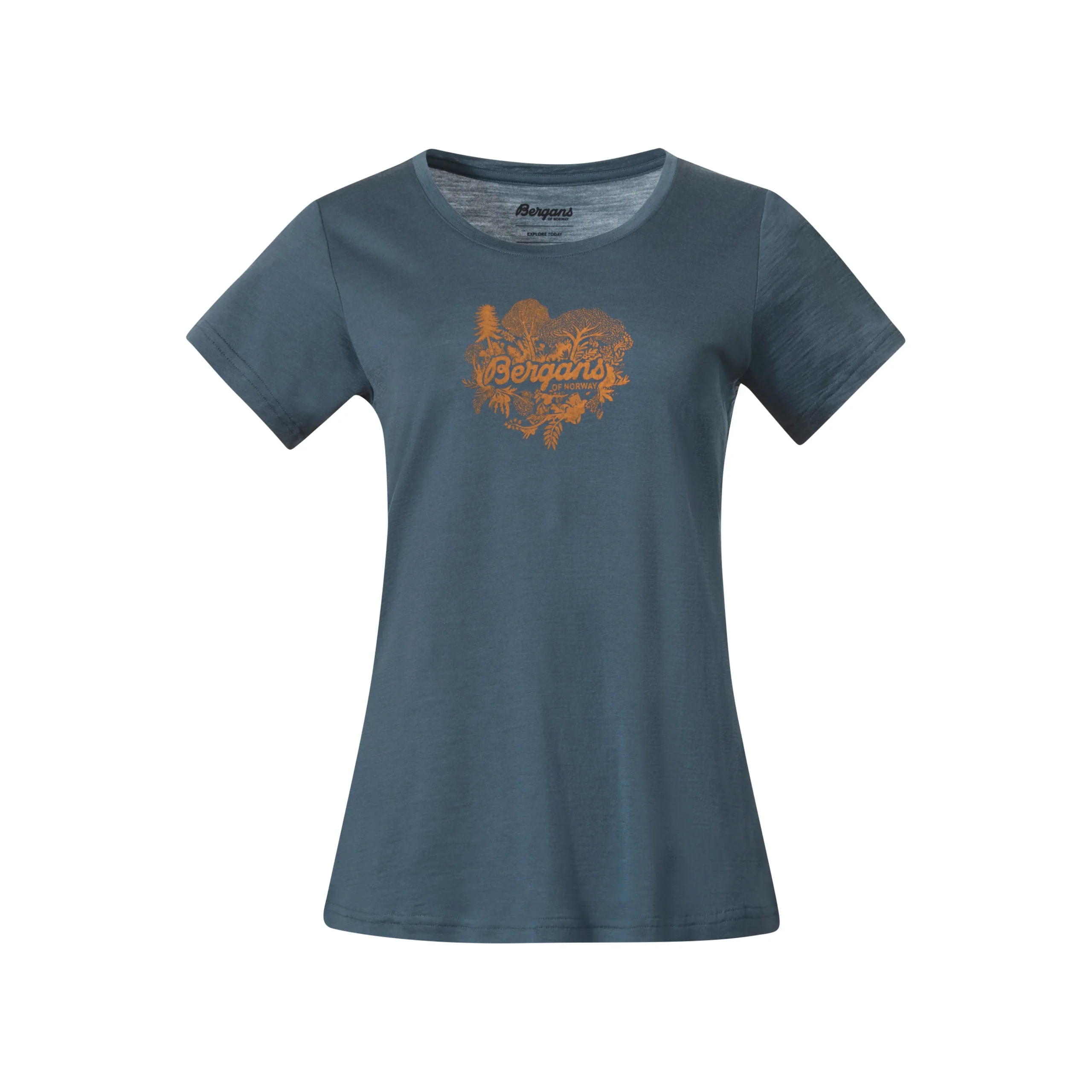 Graphic Wool W Tee - Bergans