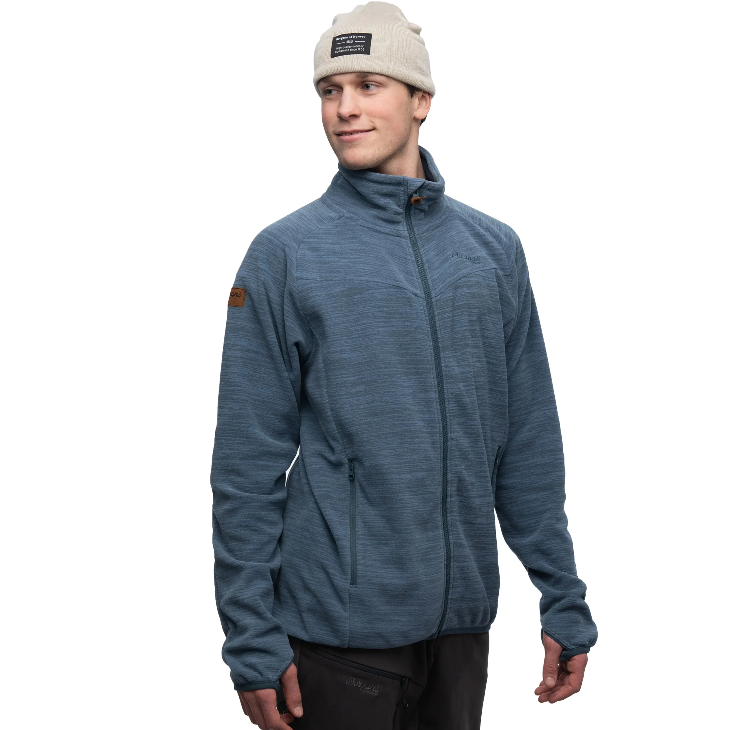 Hareid Fleece Jacket NoHood - Bergans