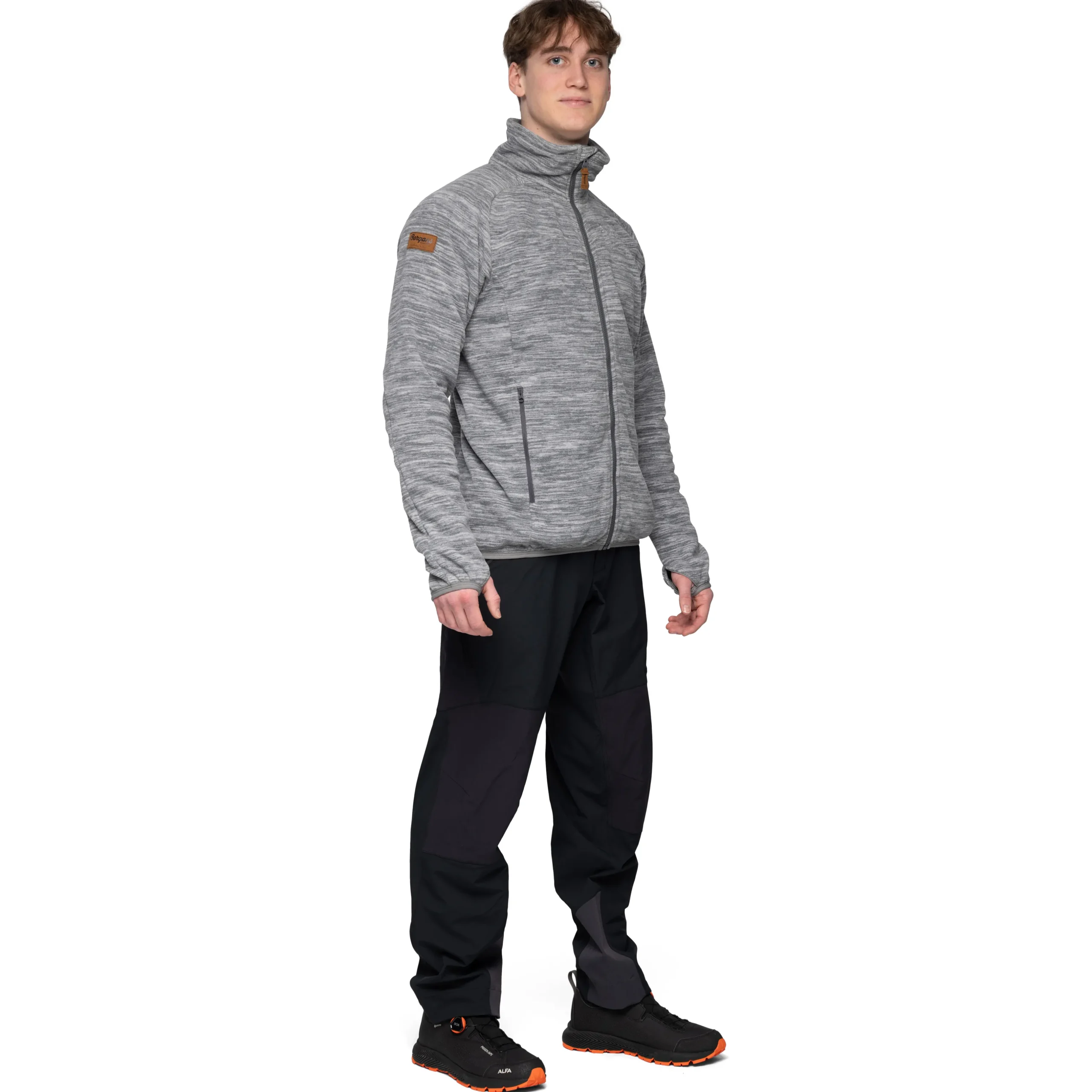 Hareid Fleece Jacket NoHood - Bergans
