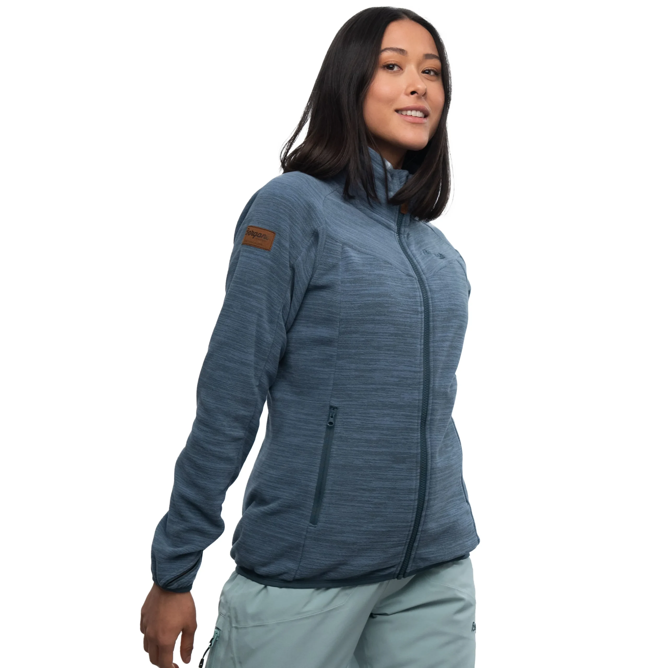 Hareid Fleece W Jacket NoHood - Bergans