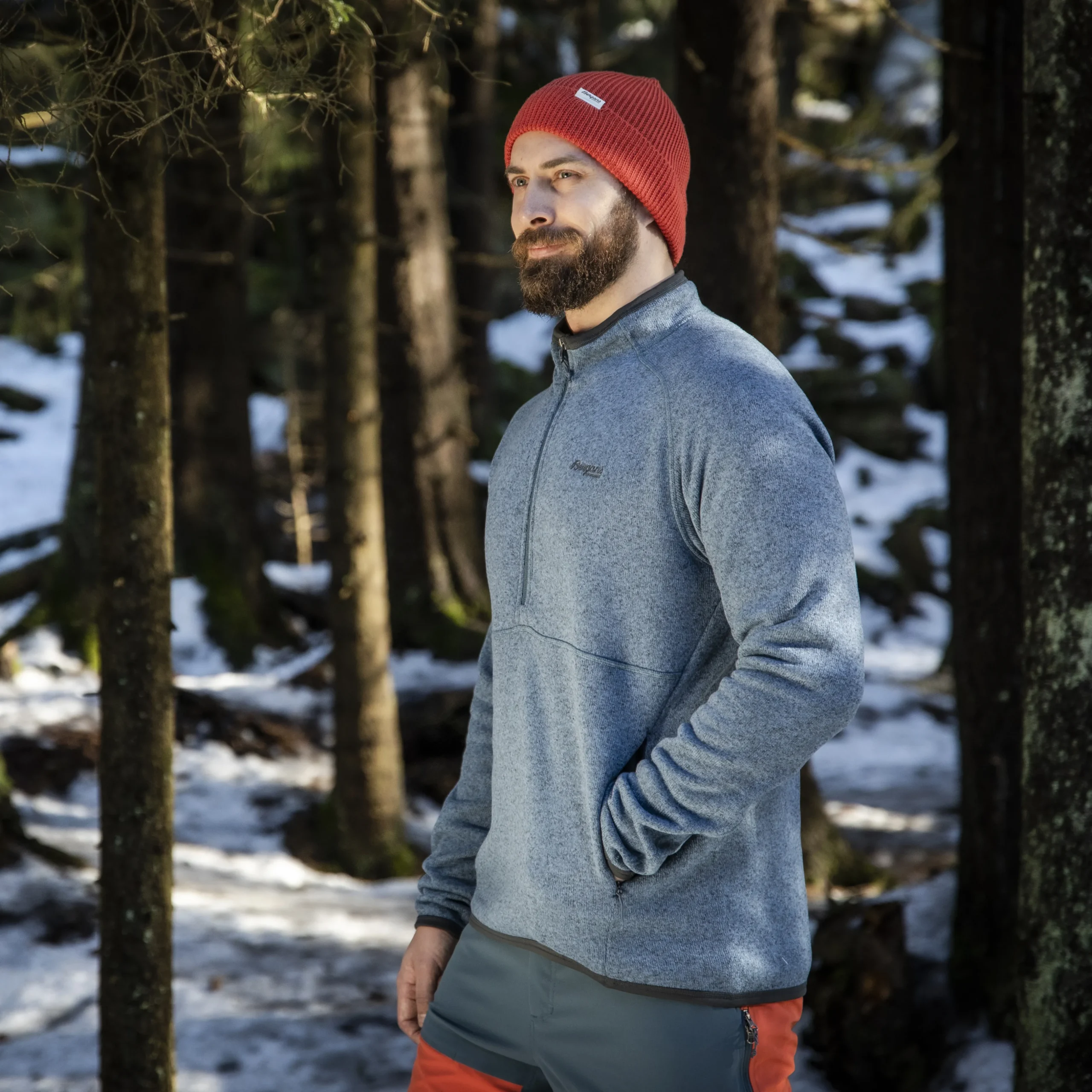 Kamphaug Knitted Half Zip - Bergans