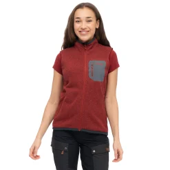Kamphaug Knitted Vest Women - Bergans