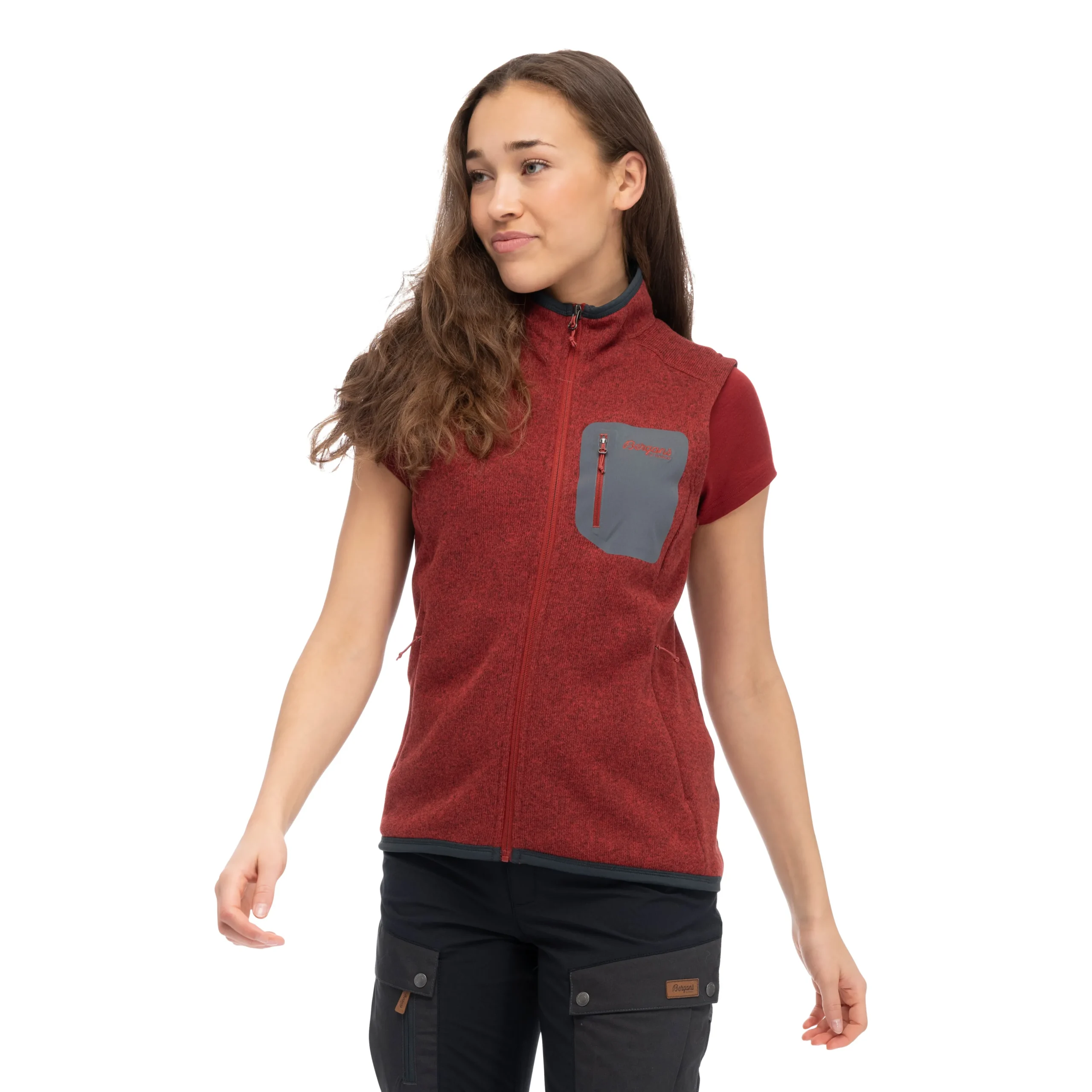 Kamphaug Knitted Vest Women - Bergans