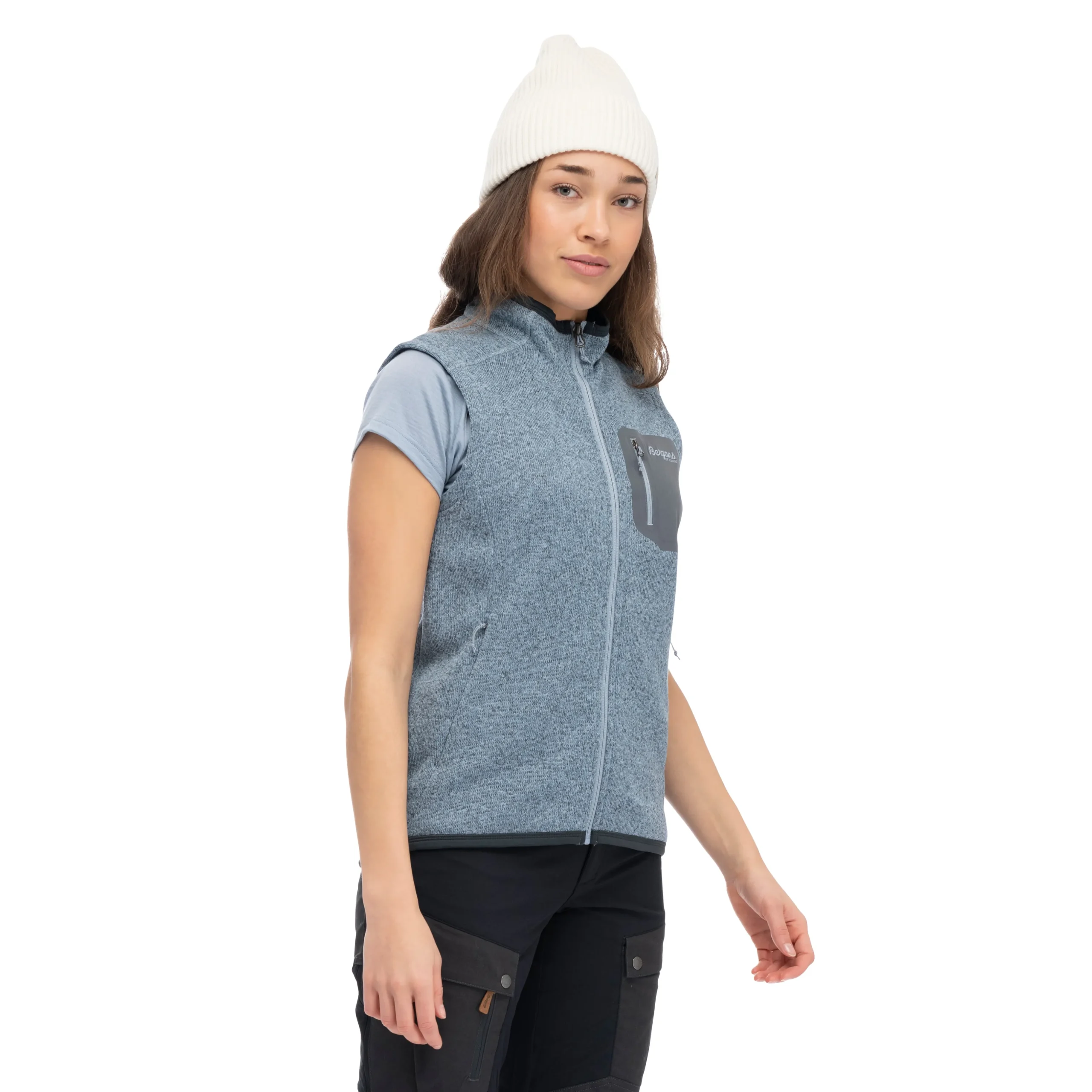 Kamphaug Knitted Vest Women - Bergans