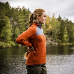 Kamphaug Knitted W Half Zip - Bergans