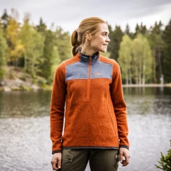 Kamphaug Knitted W Half Zip - Bergans