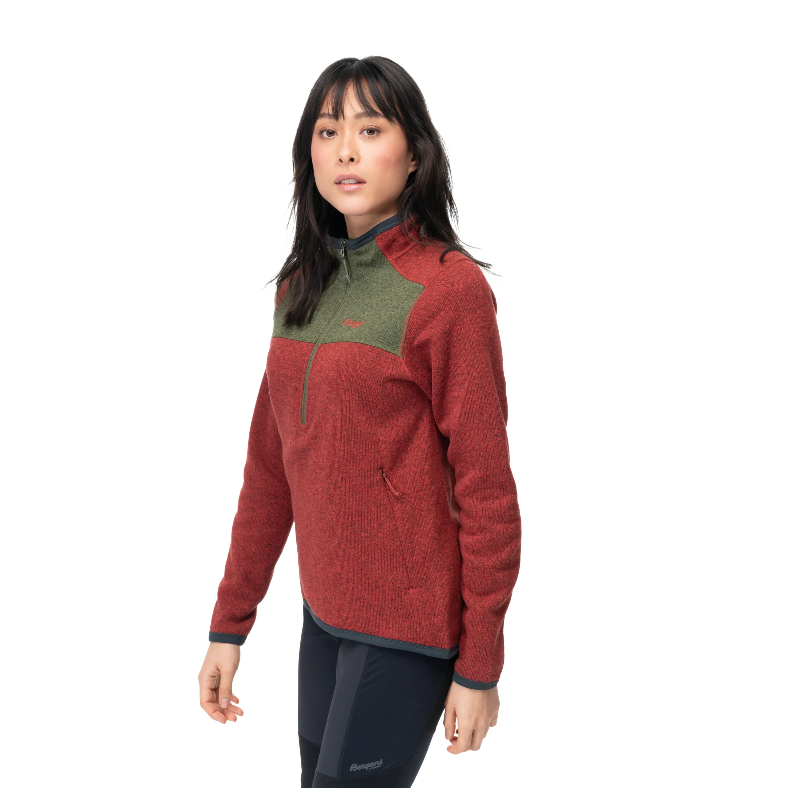 Kamphaug Knitted W Half Zip - Bergans
