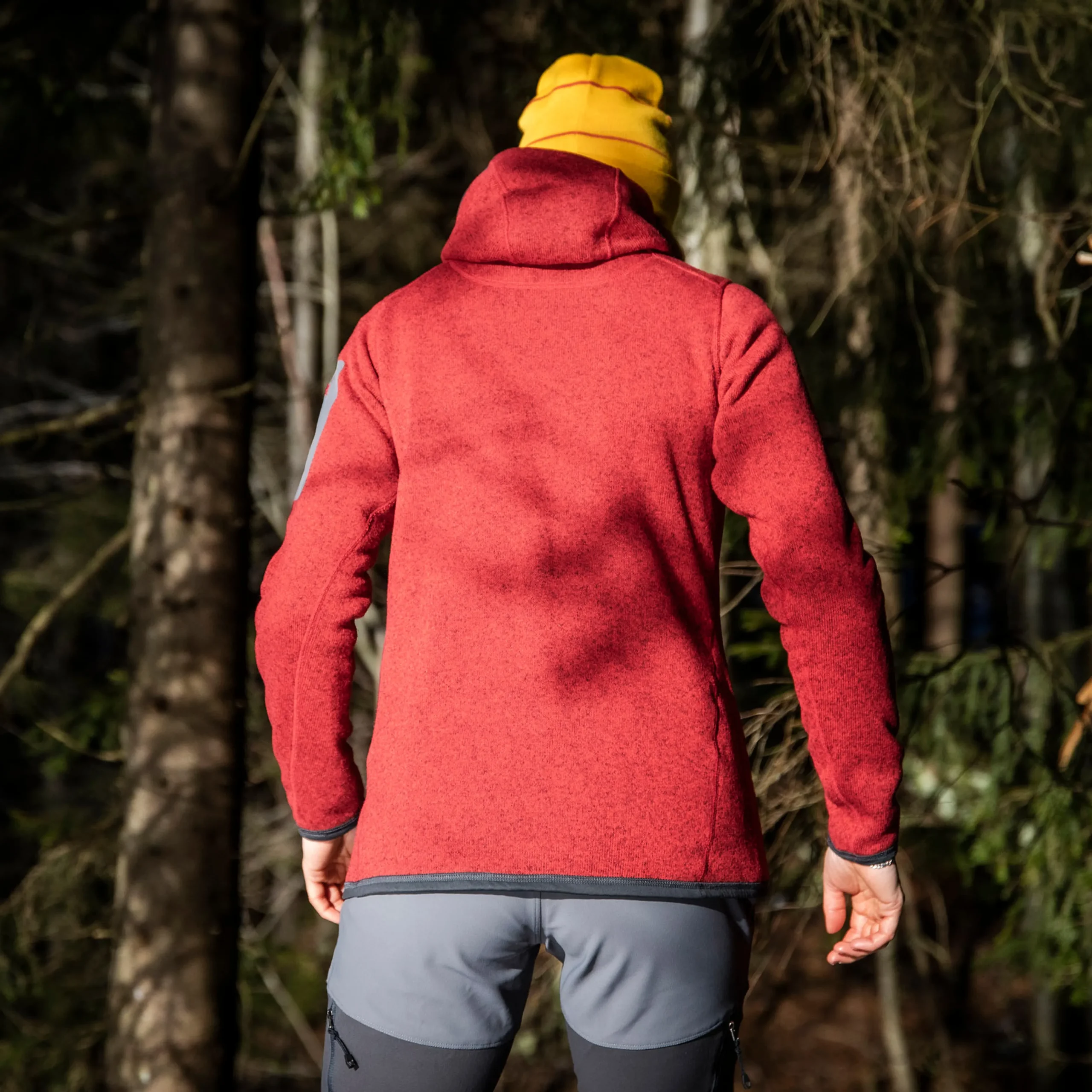 Kamphaug Knitted W Hoodie - Bergans