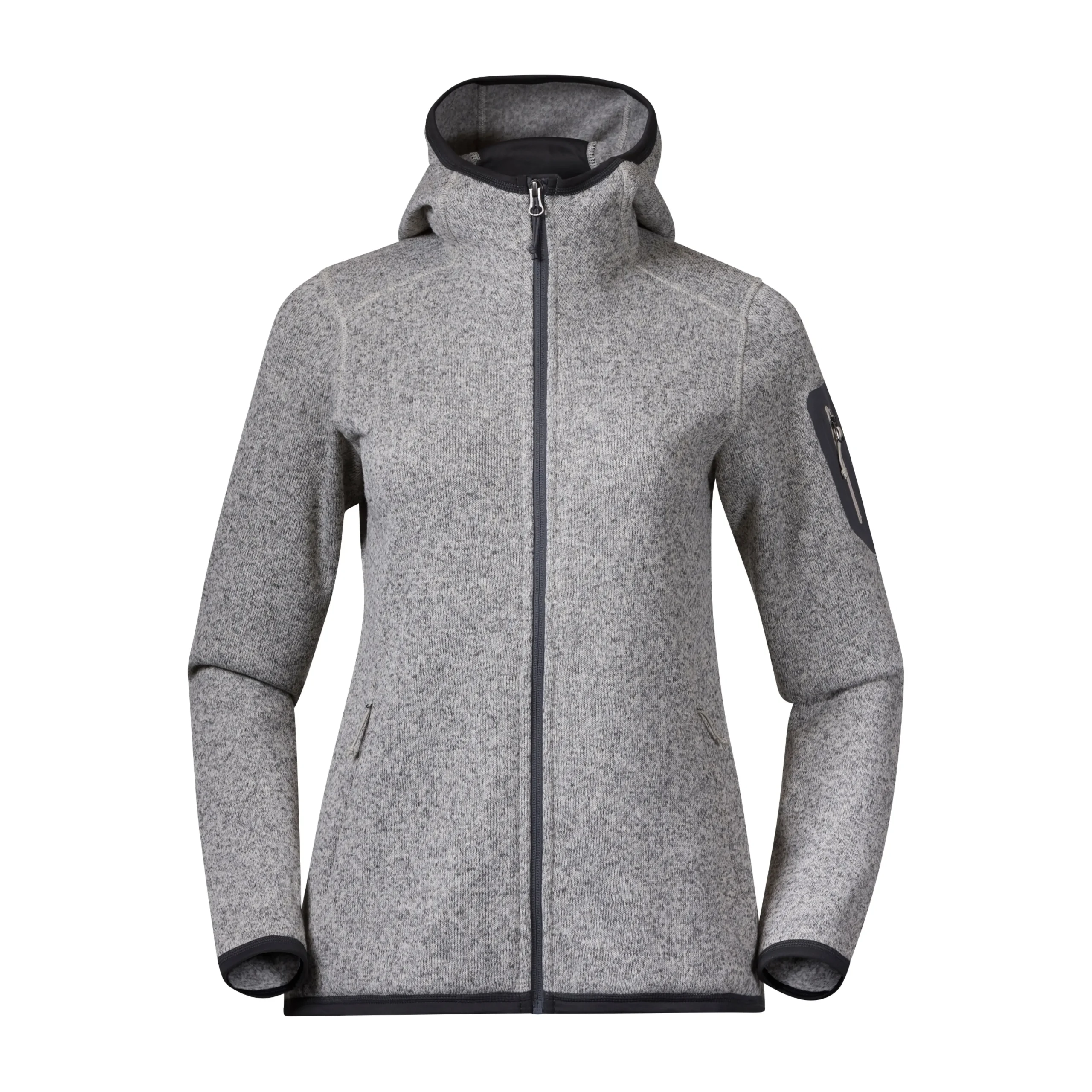 Kamphaug Knitted W Hoodie - Bergans