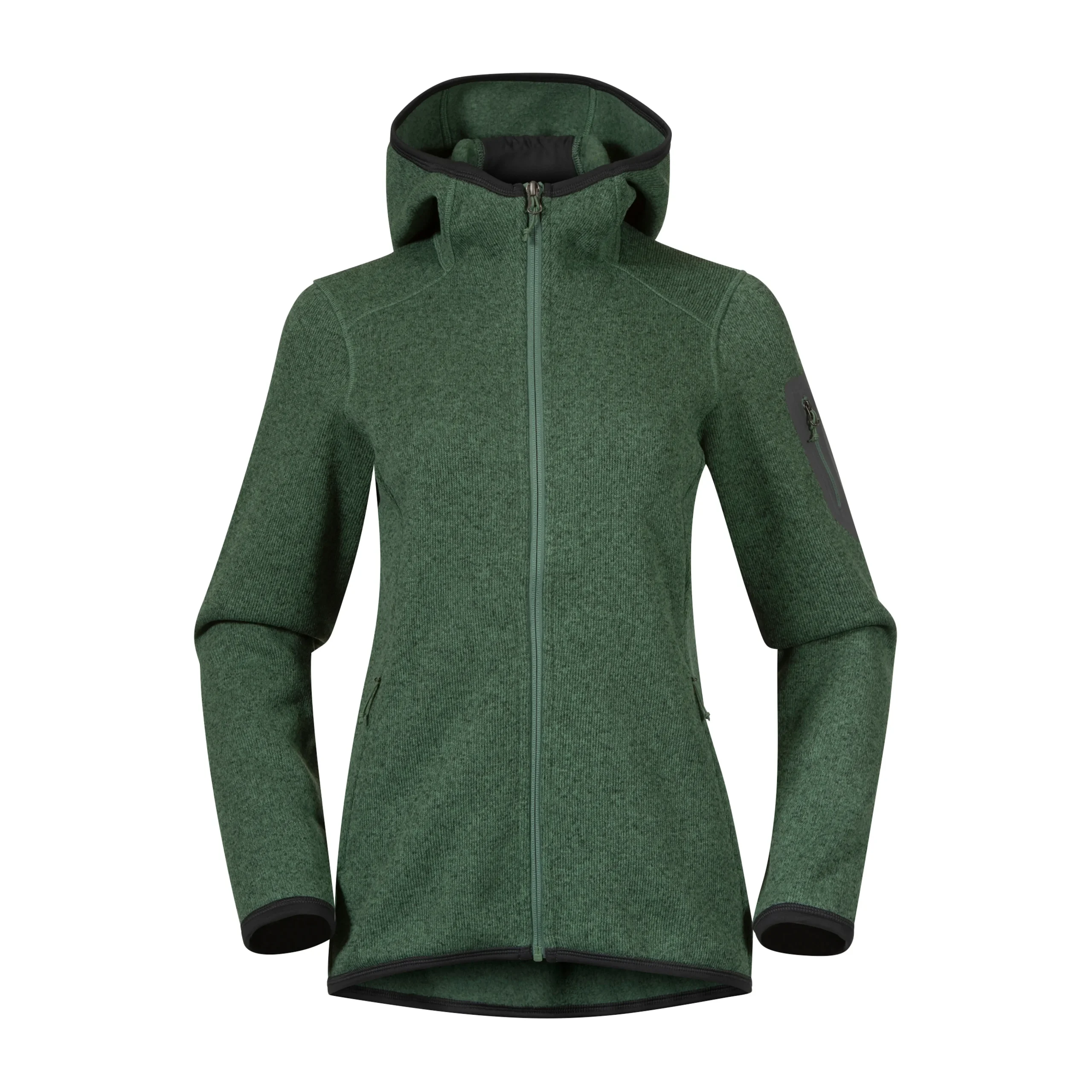 Kamphaug Knitted W Hoodie - Bergans