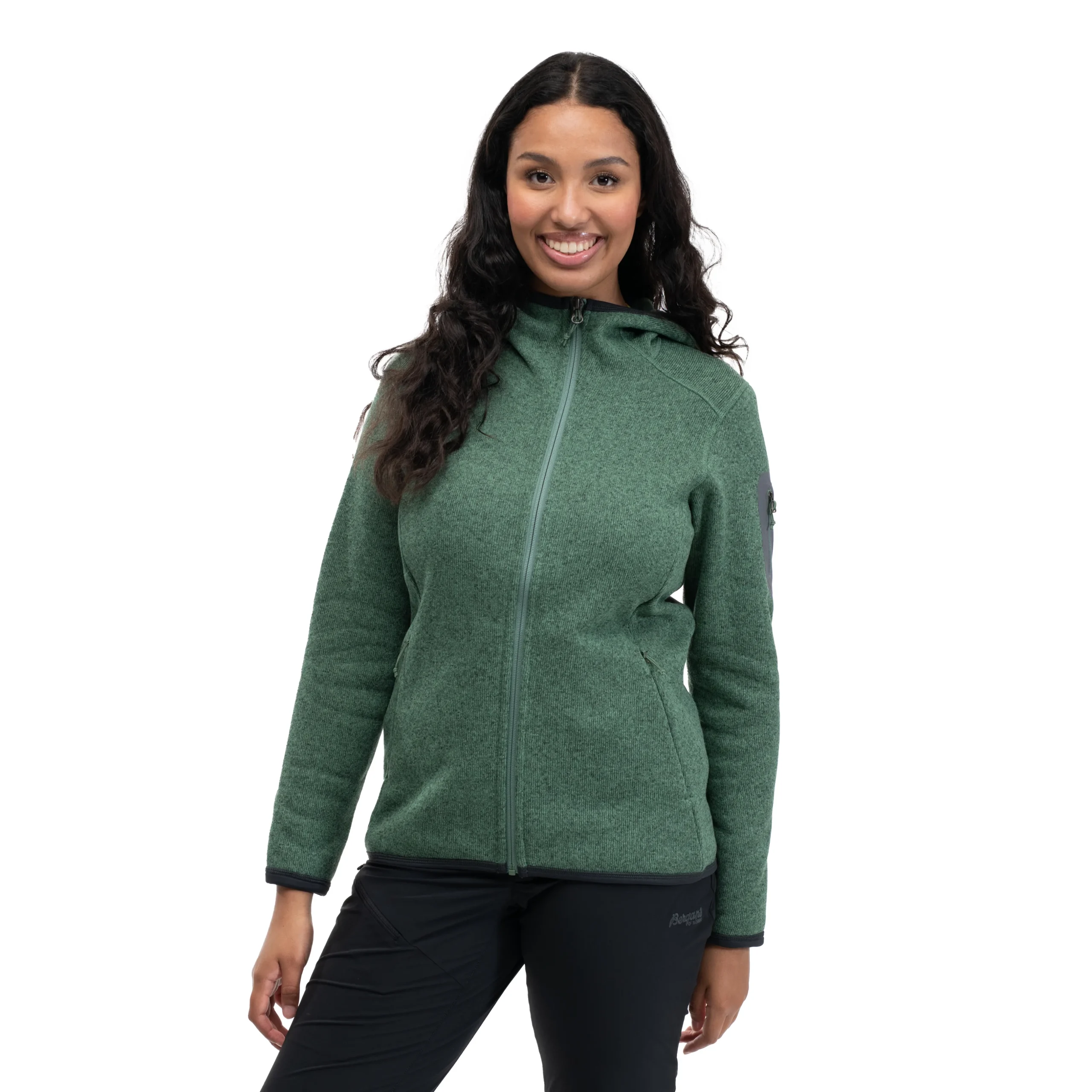Kamphaug Knitted W Hoodie - Bergans