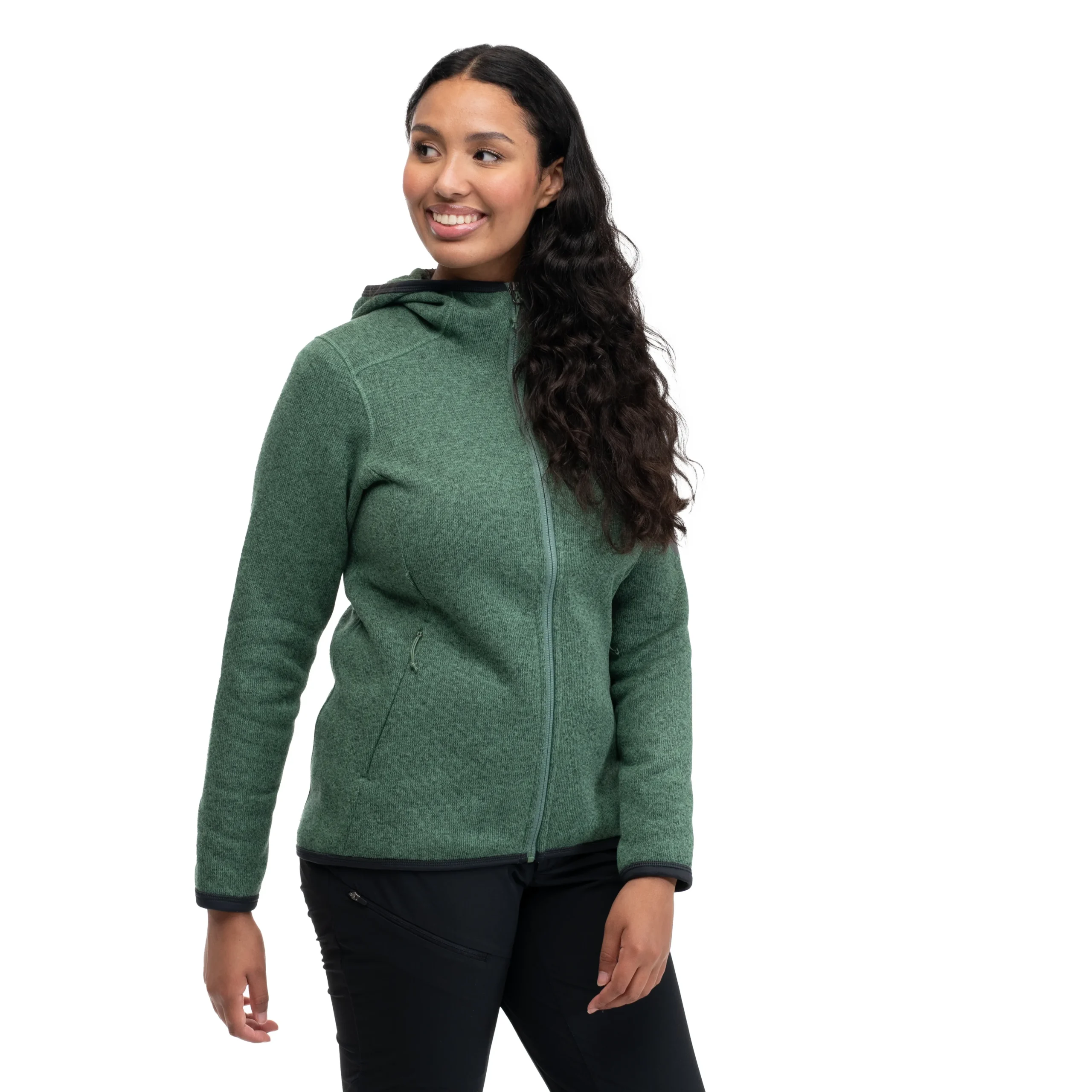 Kamphaug Knitted W Hoodie - Bergans