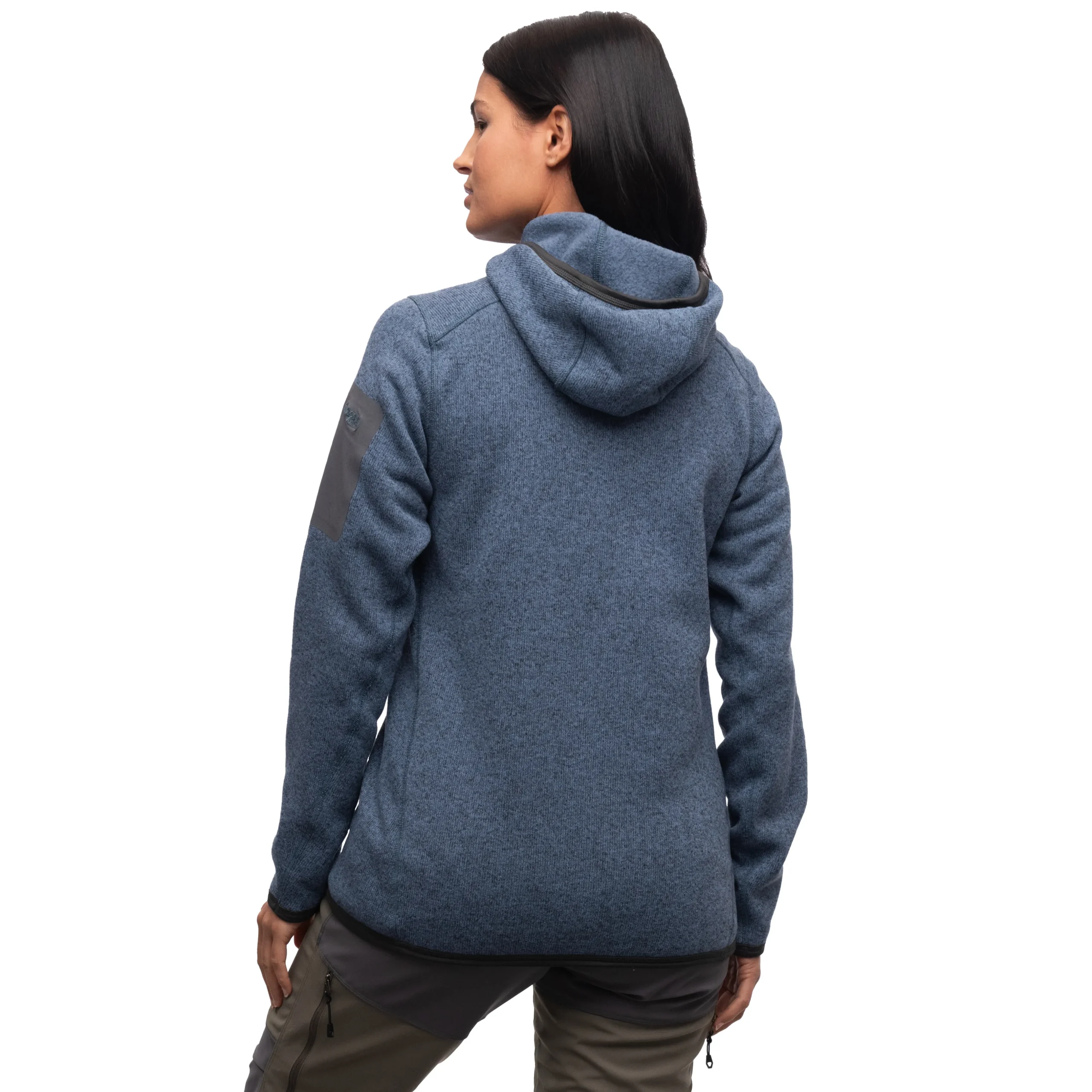Kamphaug Knitted W Hoodie - Bergans