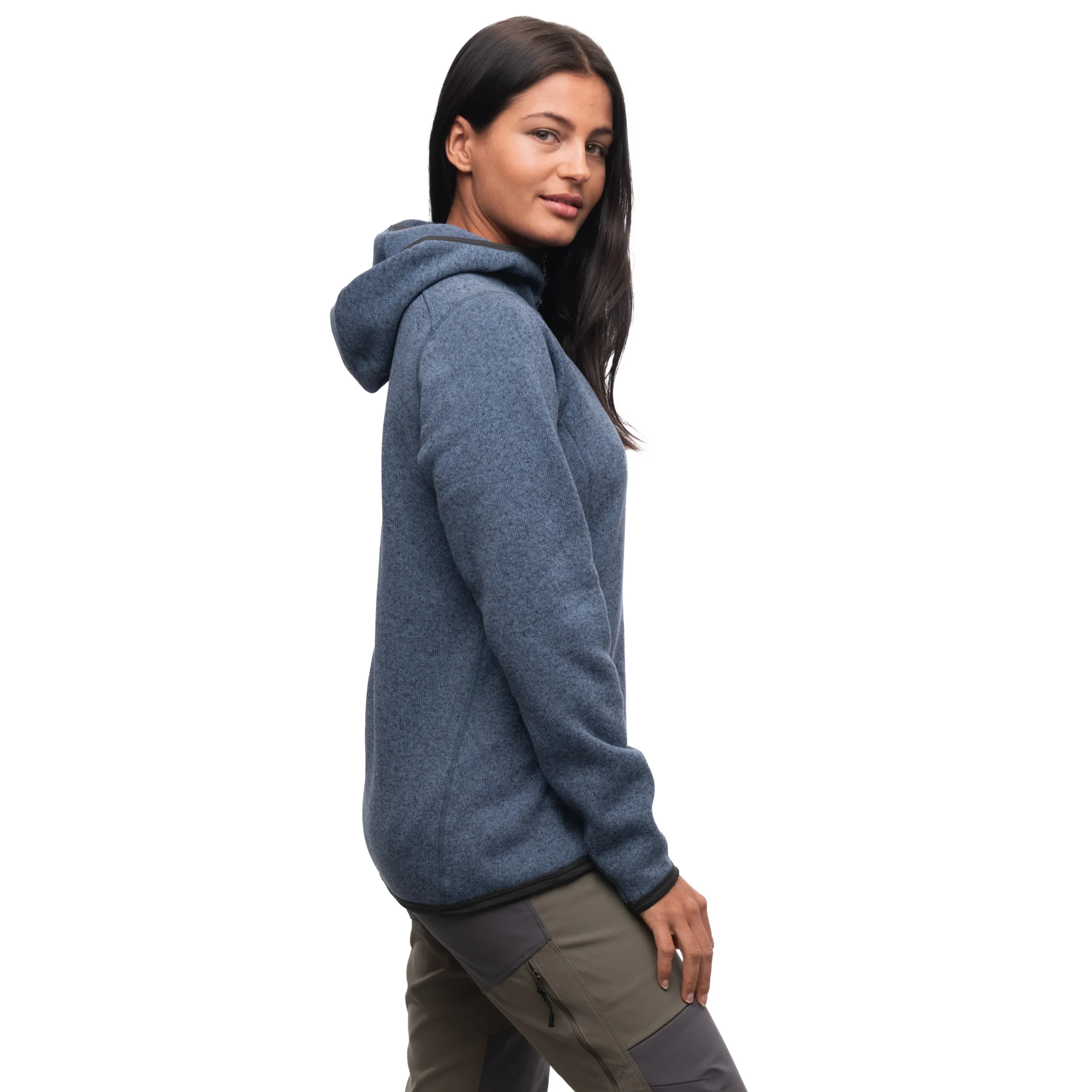 Kamphaug Knitted W Hoodie - Bergans