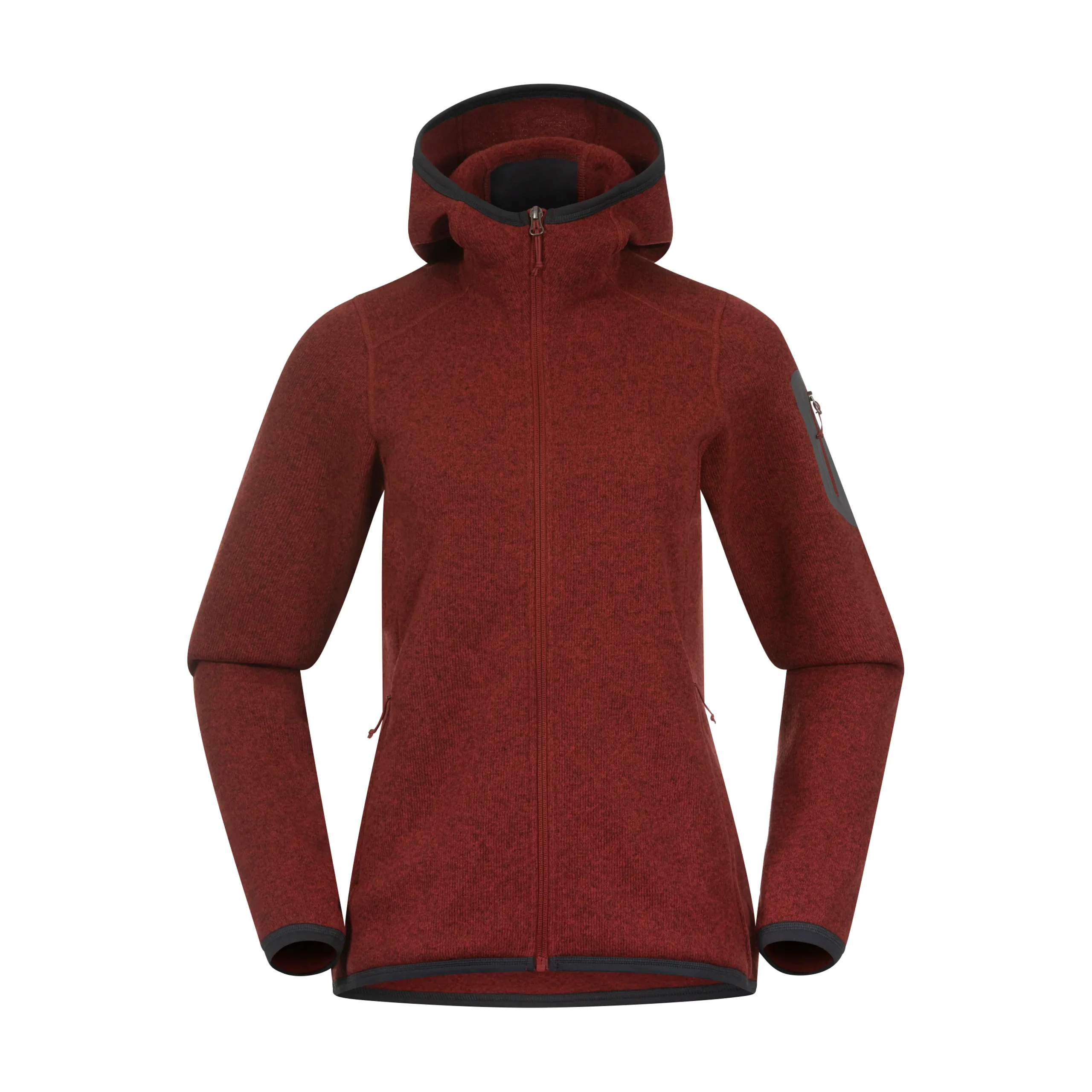 Kamphaug Knitted W Hoodie - Bergans