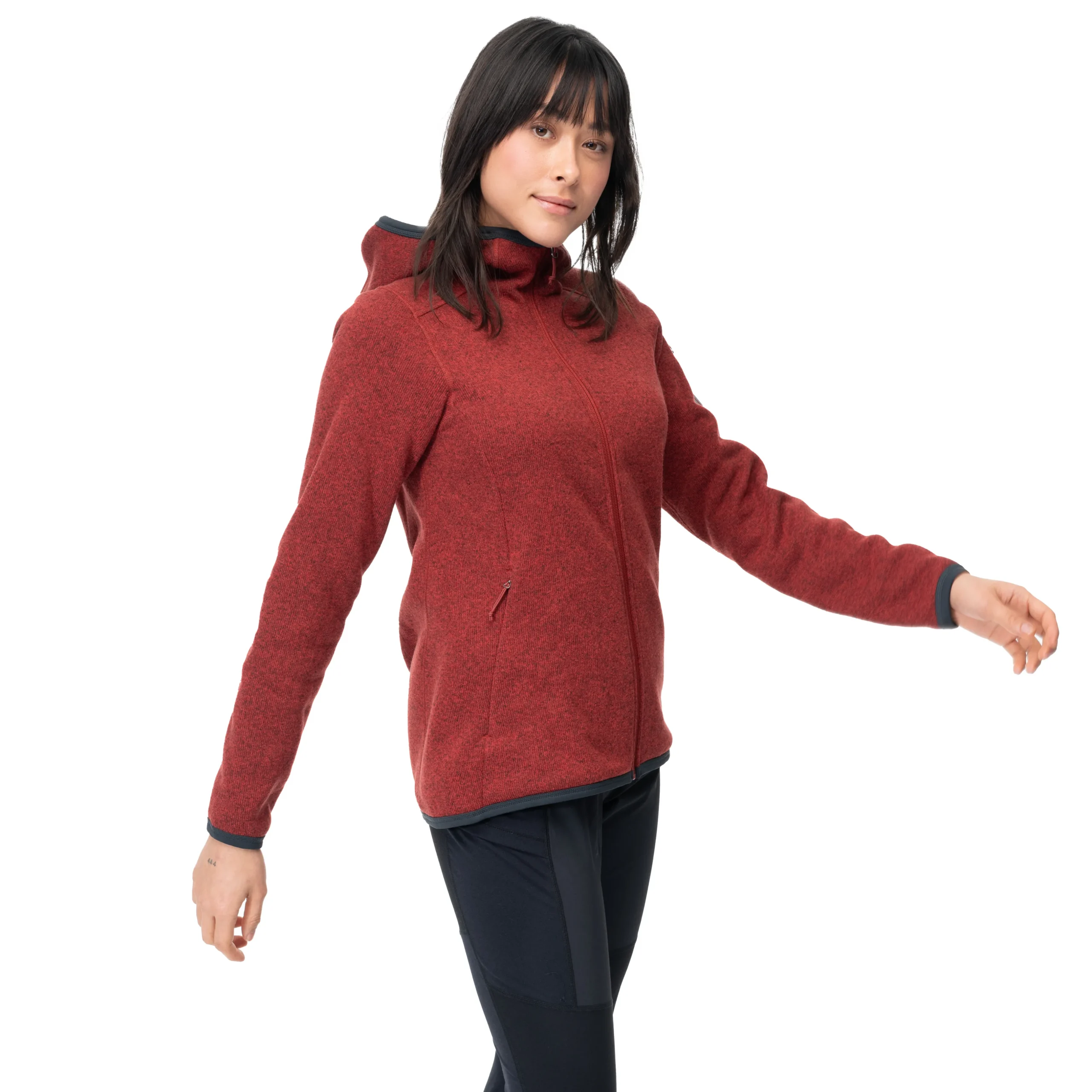 Kamphaug Knitted W Hoodie - Bergans
