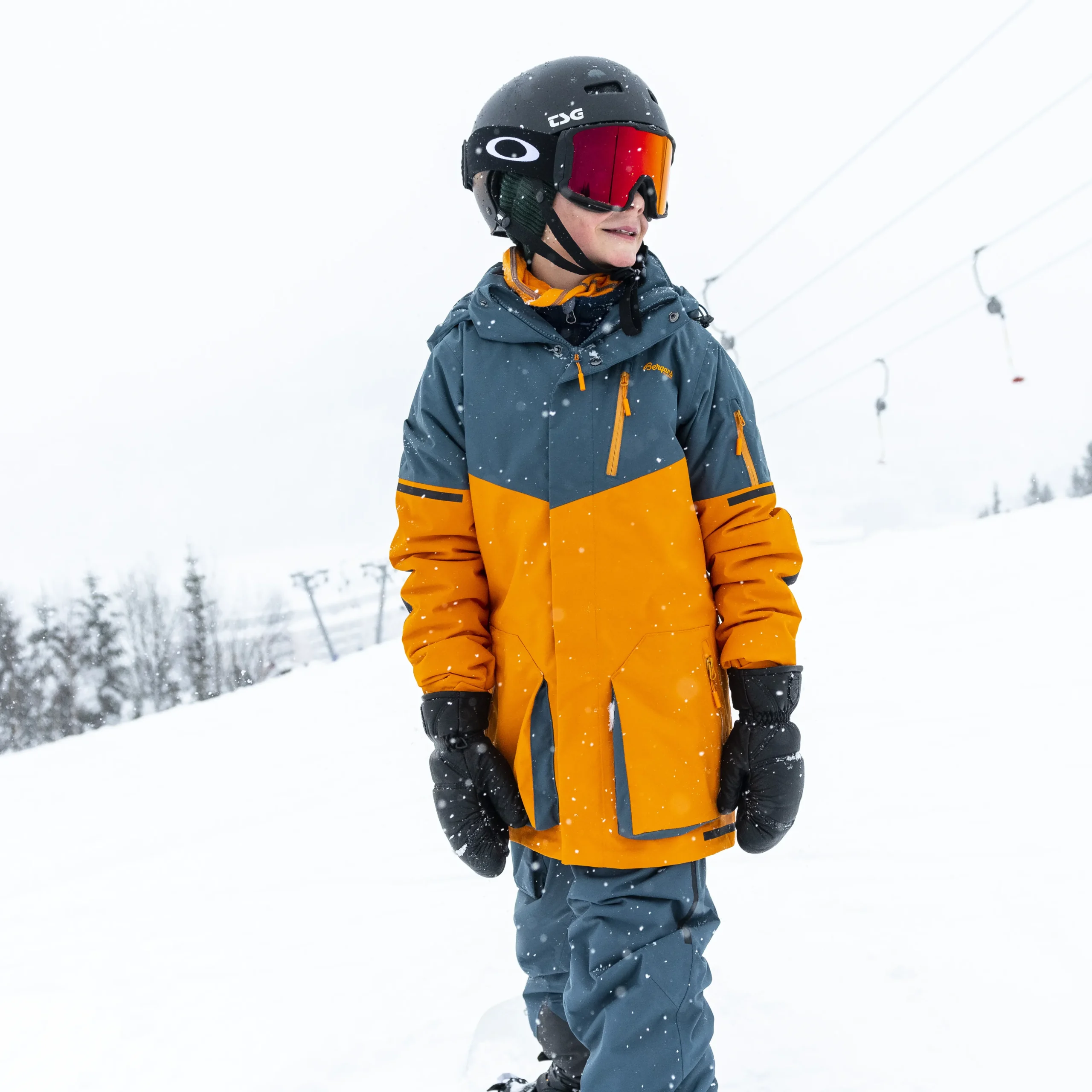 Knyken Insulated Youth Jacket - Bergans