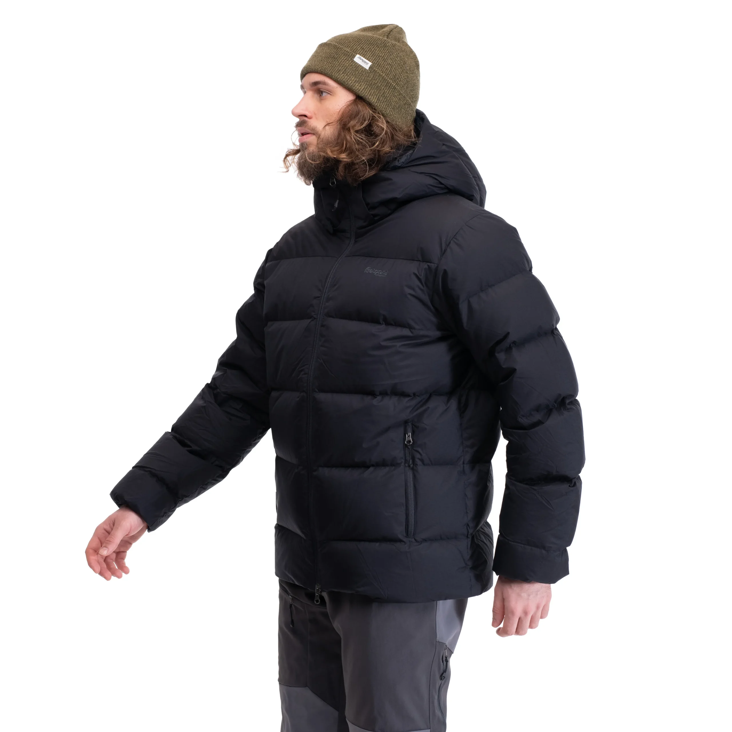 Lava Warm Down Jacket W/Hood Men - Bergans