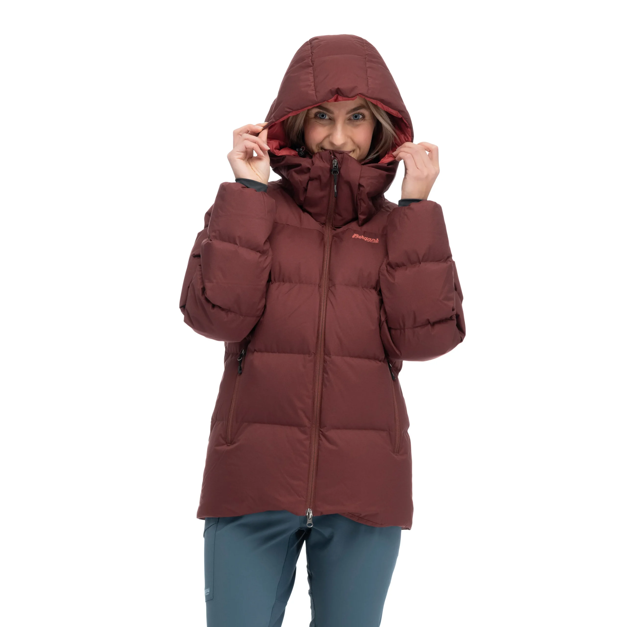 Lava Warm Down Jacket W/Hood Women - Bergans