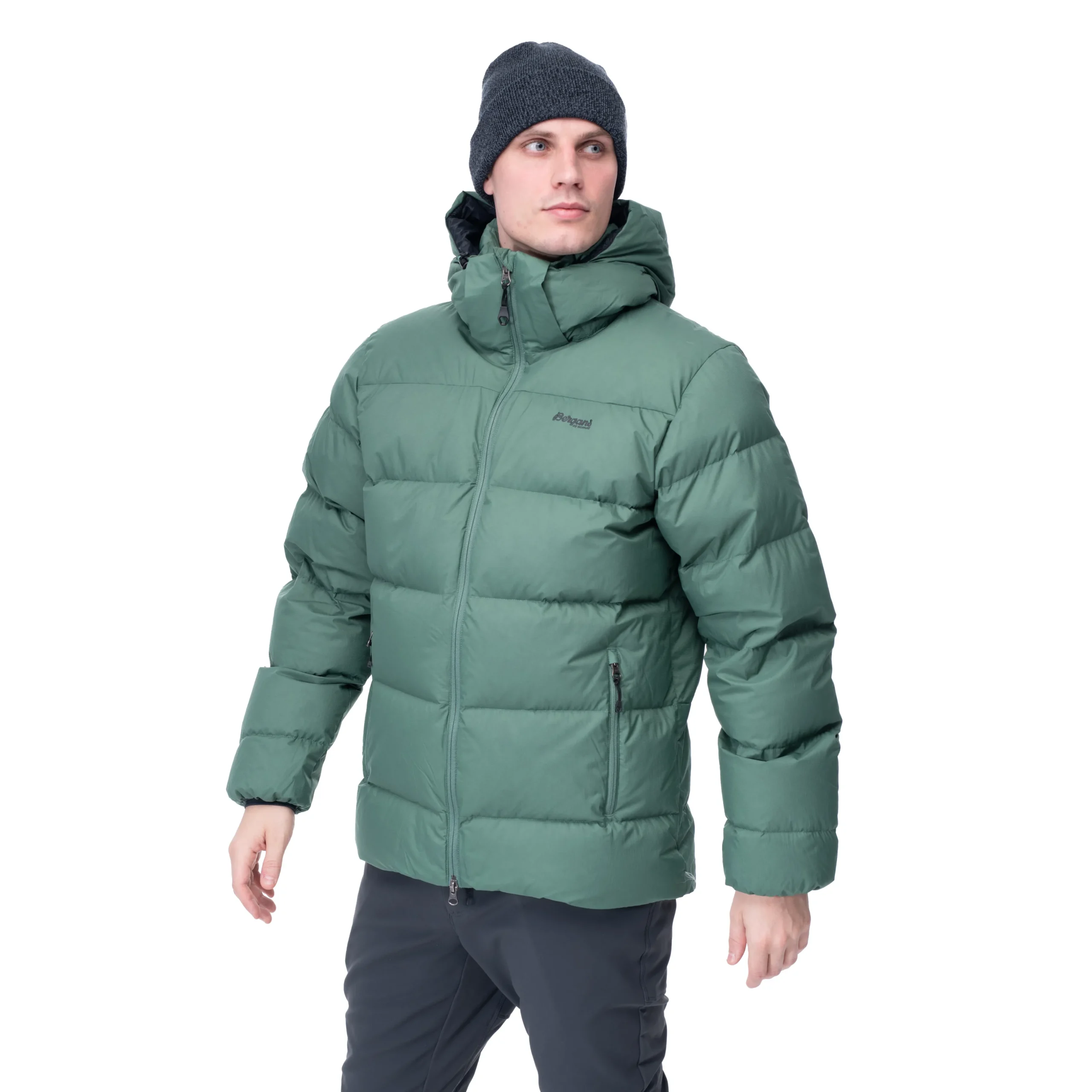 Lava Warm Down Jacket W/Hood Men - Bergans