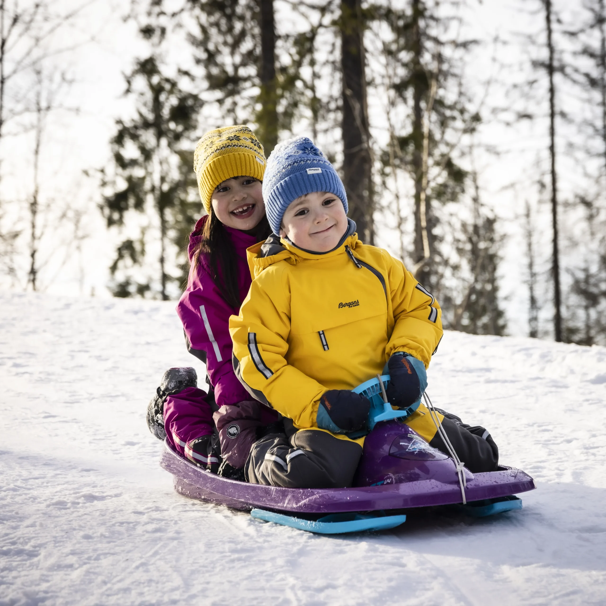 Lilletind Insulated Kids Coverall - Bergans