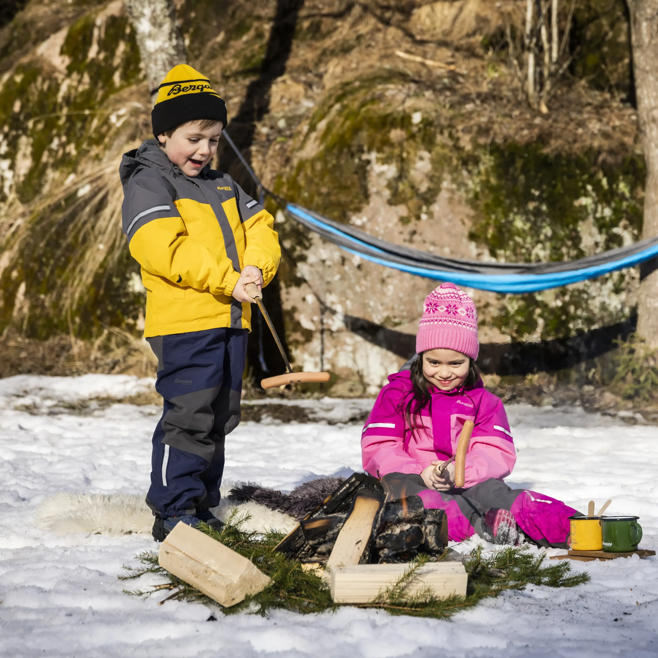 Lilletind Insulated Kids Pants - Bergans
