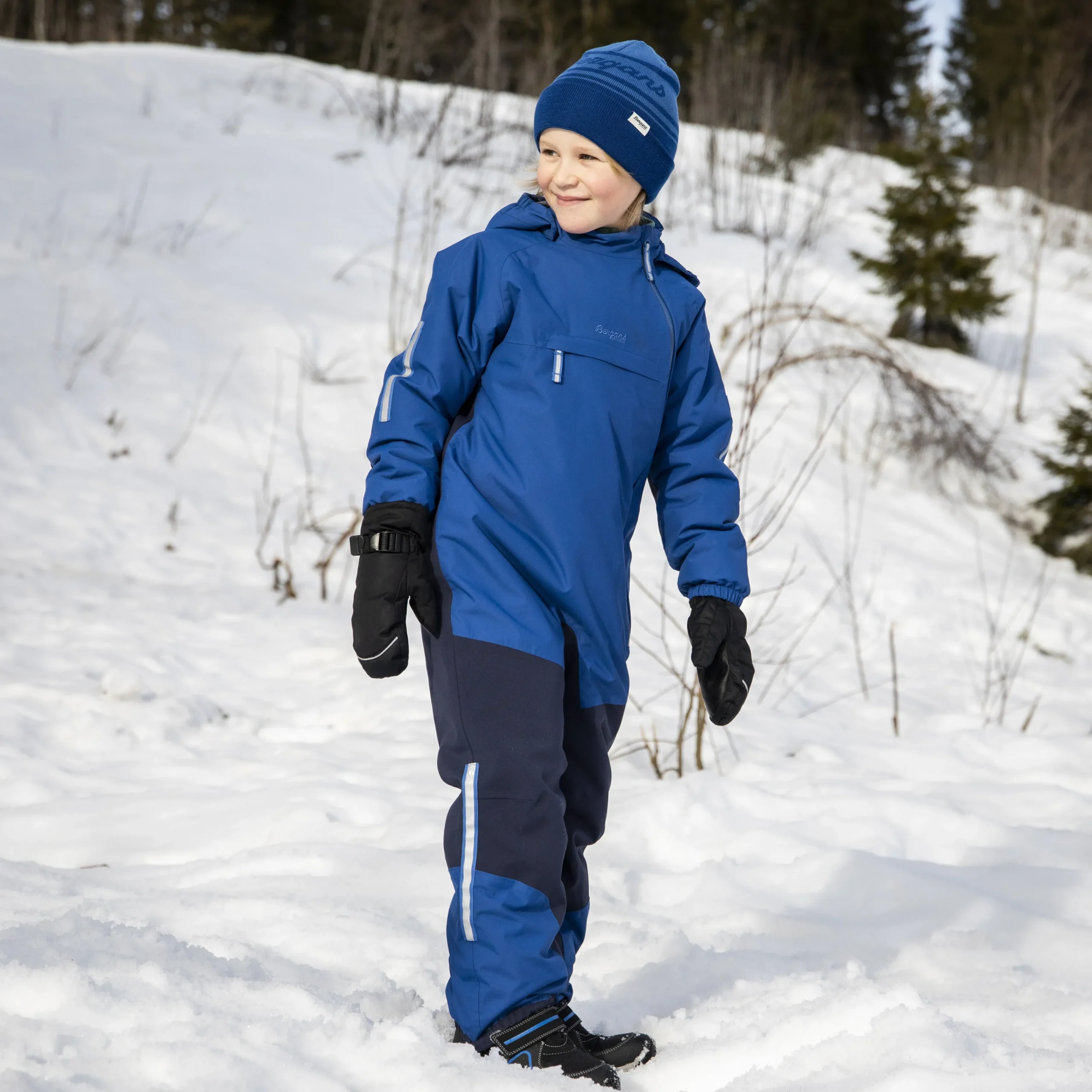 Lilletind Insulated Kids Coverall - Bergans