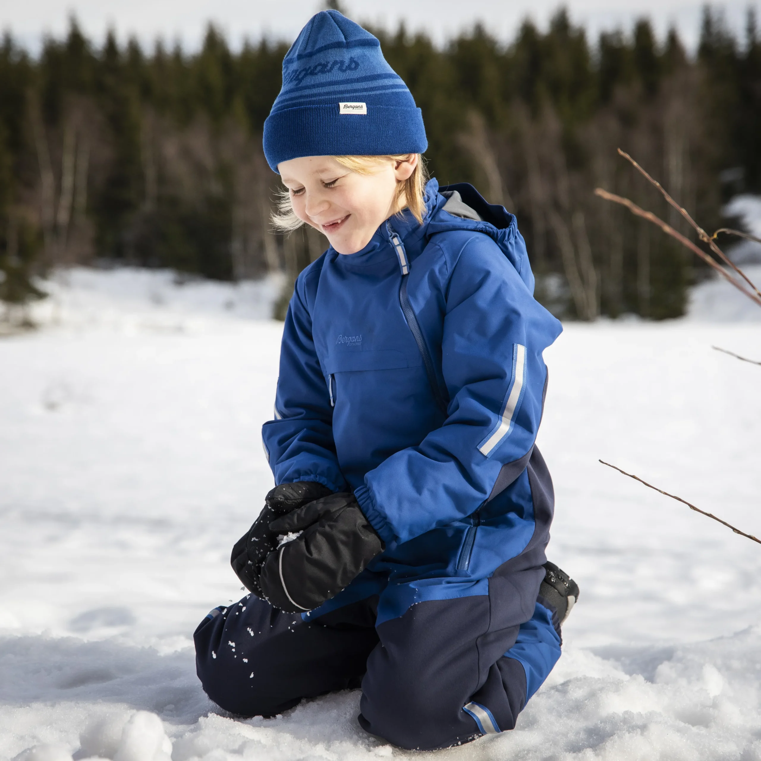 Lilletind Insulated Kids Coverall - Bergans