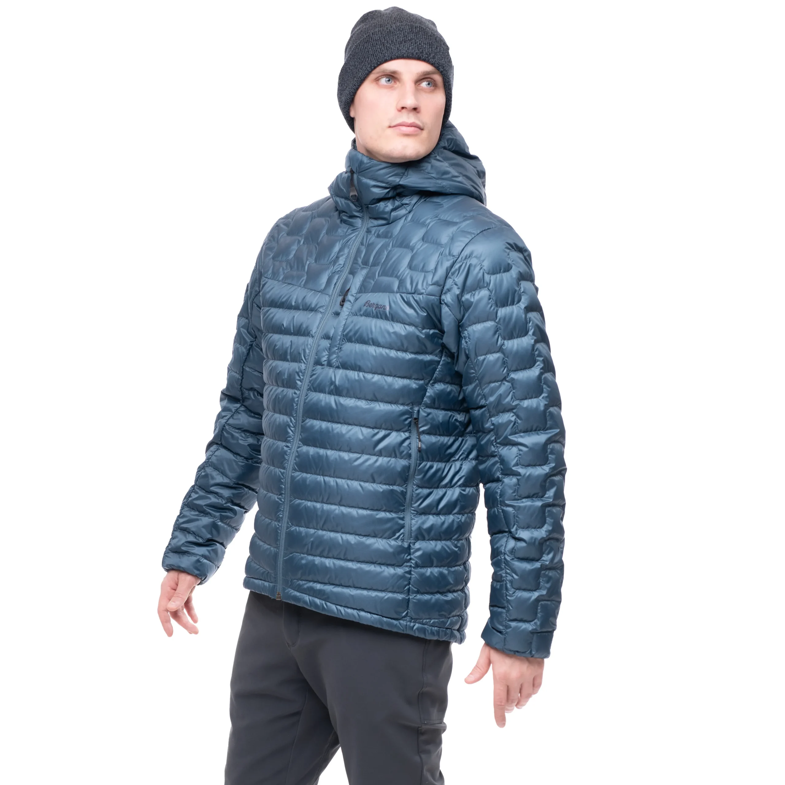 Magma Light Down Jacket W/Hood Men - Bergans