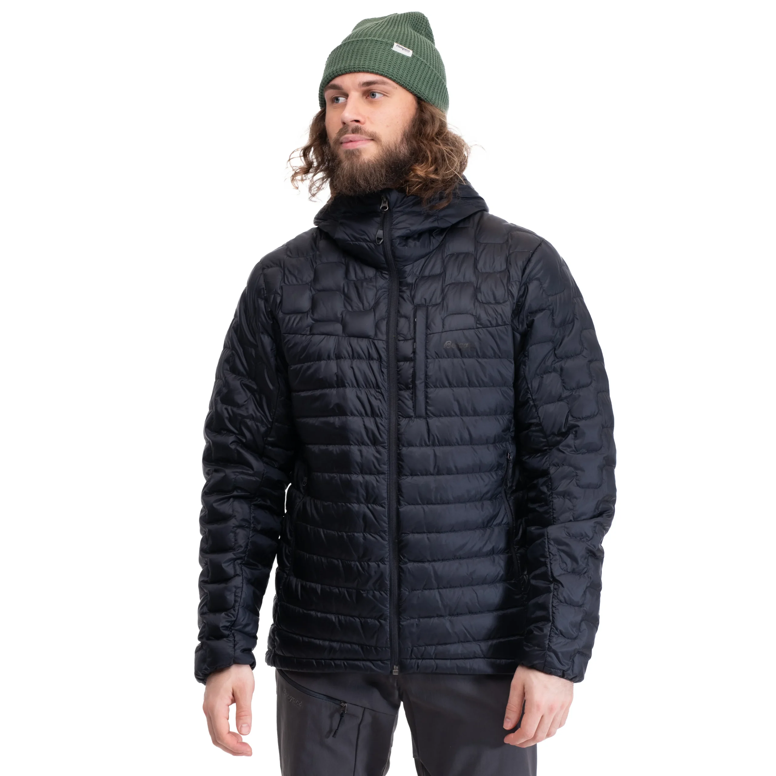 Magma Light Down Jacket W/Hood Men - Bergans