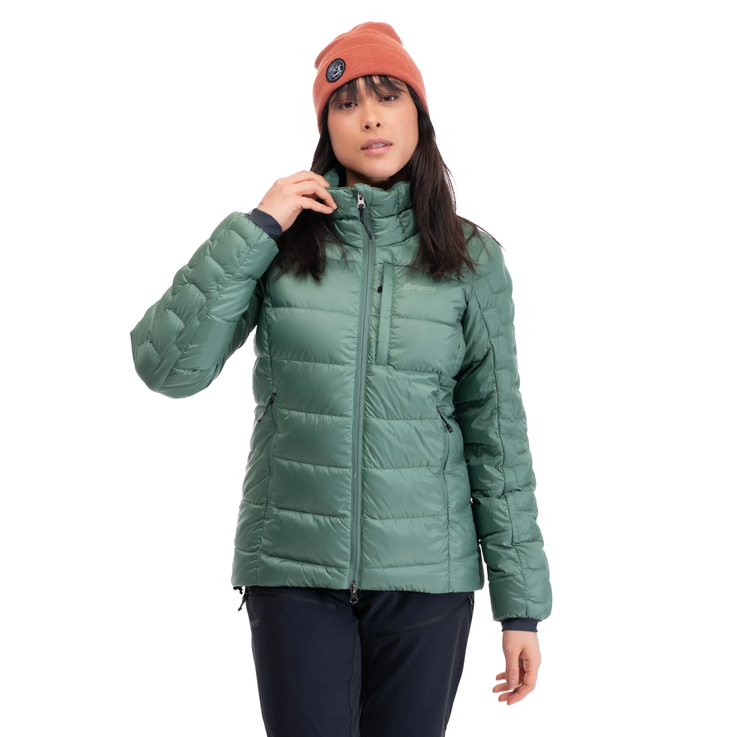 Magma Medium Down Jacket W/Hood Women - Bergans