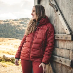 Magma Medium Down Jacket W/Hood Women - Bergans
