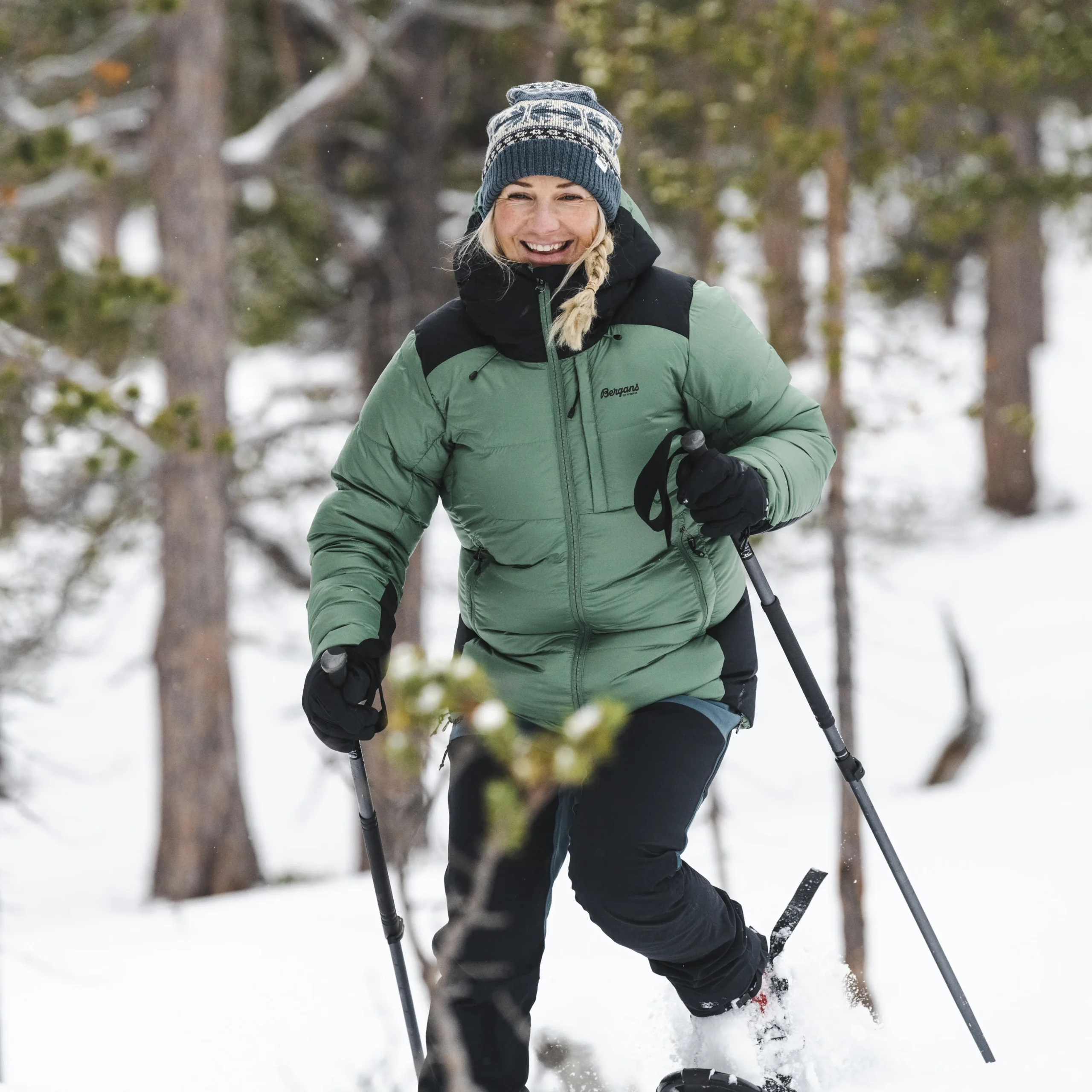 Magma Warm Down Jacket W/Hood Women - Bergans
