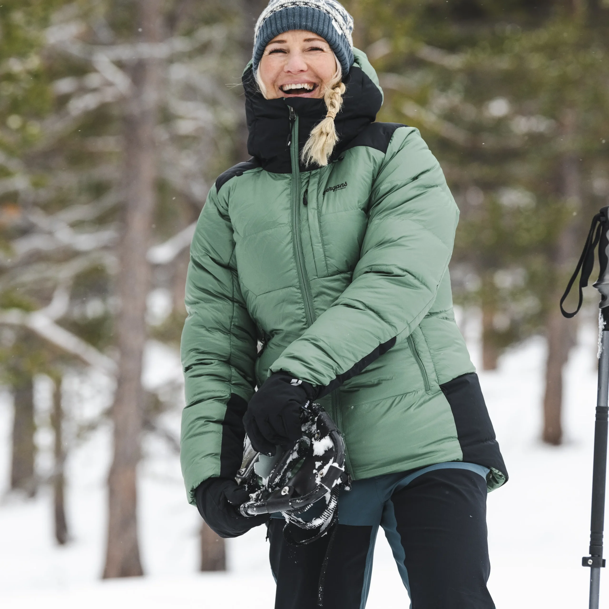 Magma Warm Down Jacket W/Hood Women - Bergans