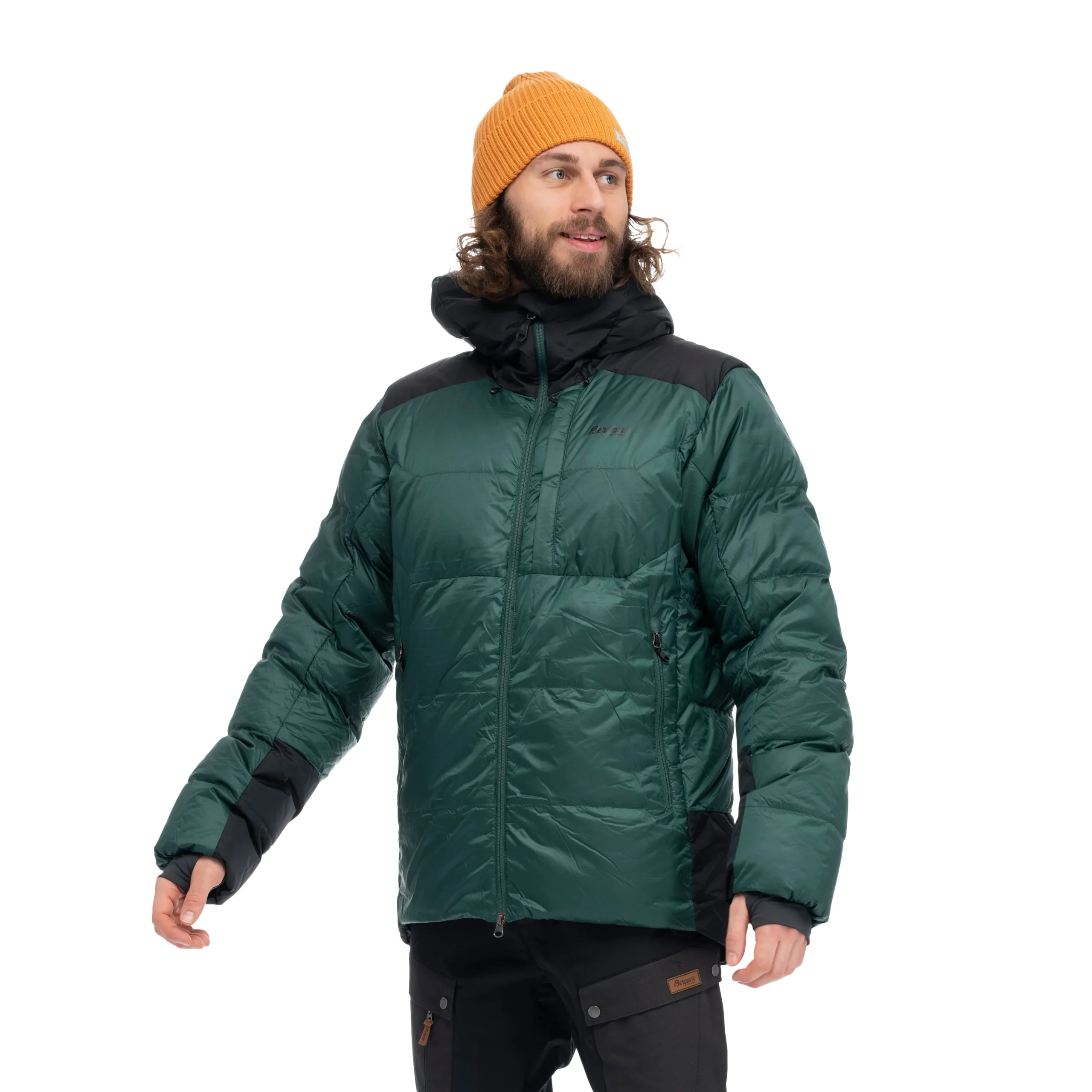 Magma Warm Down Jacket W/Hood Men - Bergans