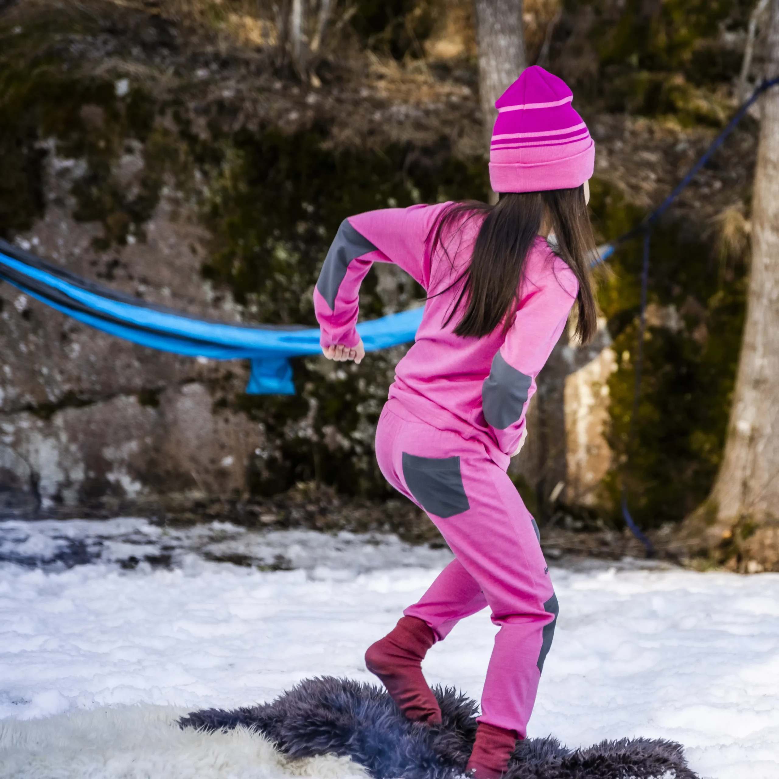 Myske Wool Kids Pants - Bergans