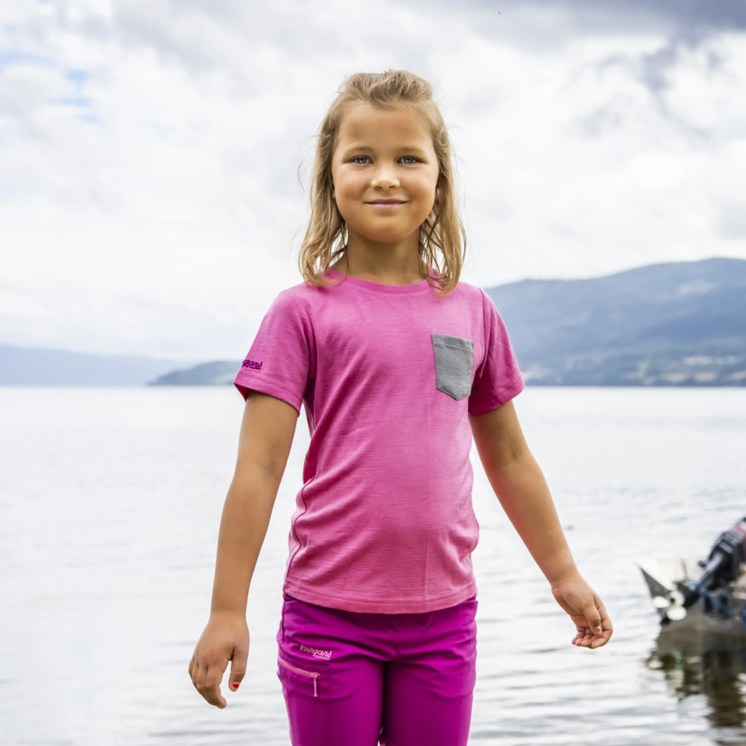 Myske Wool Kids Tee - Bergans