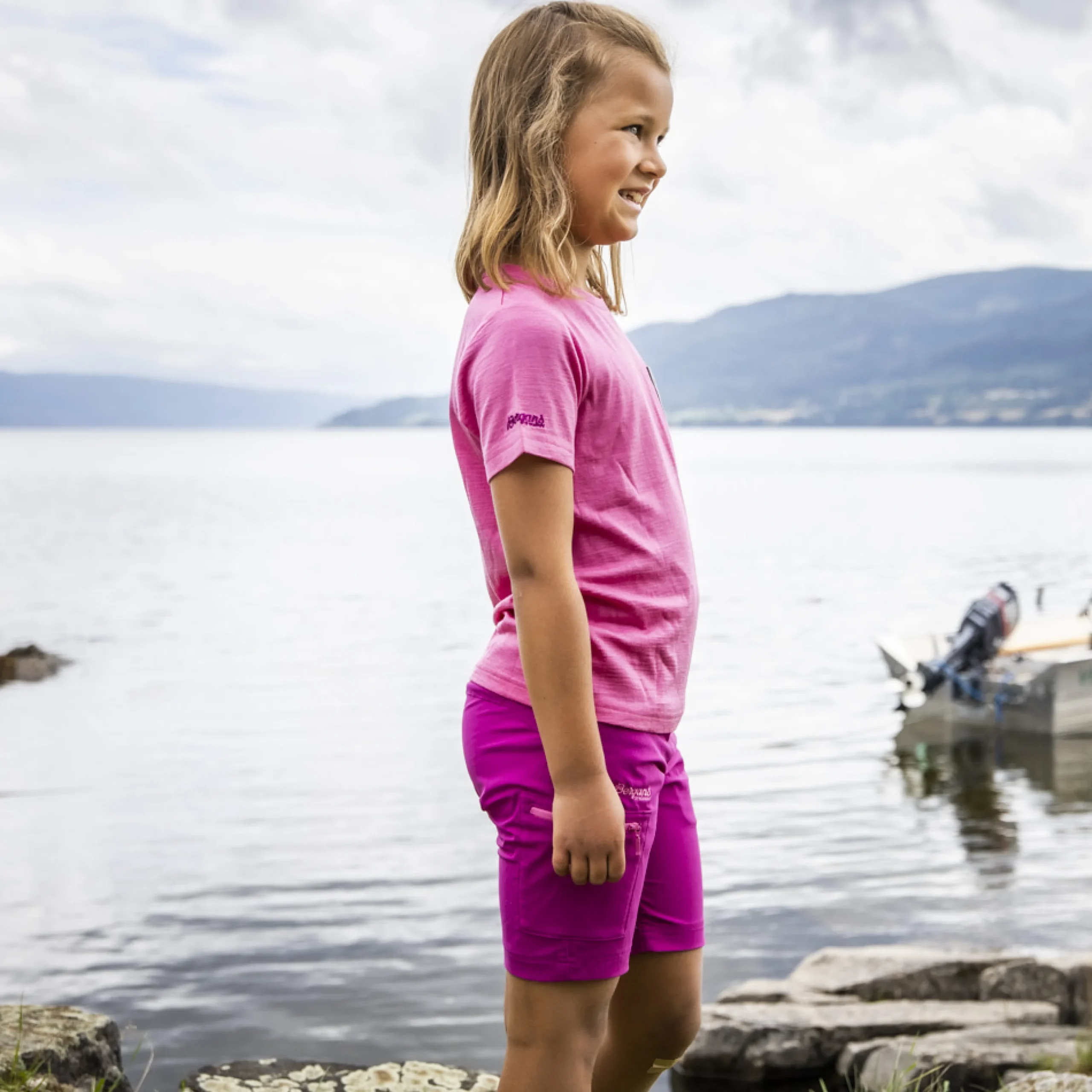 Myske Wool Kids Tee - Bergans